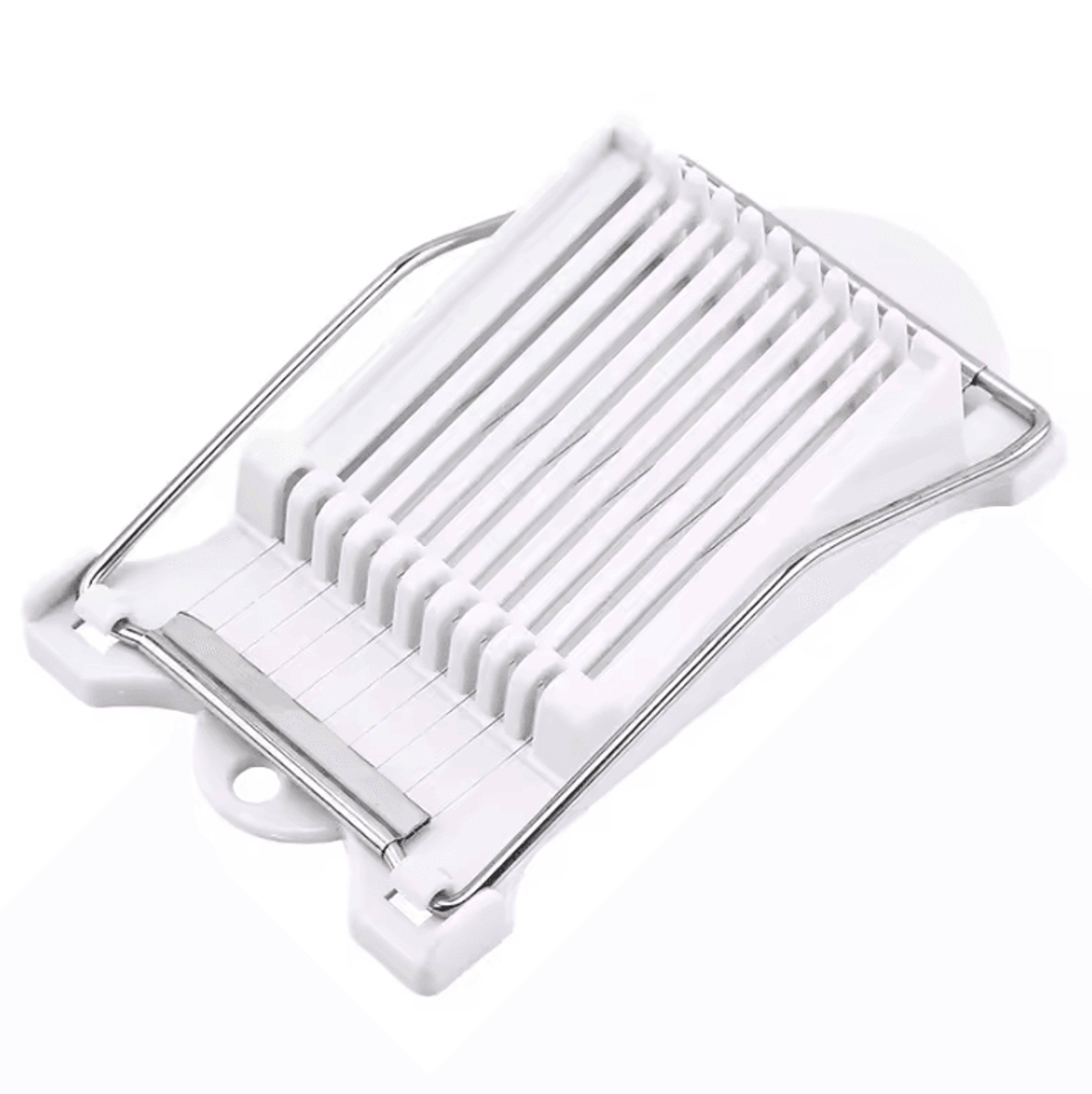 MultiFunction Stainless Steel Egg Slicer  Precision Ham  Fruit Slicer Cutter Kitchen Tool 6