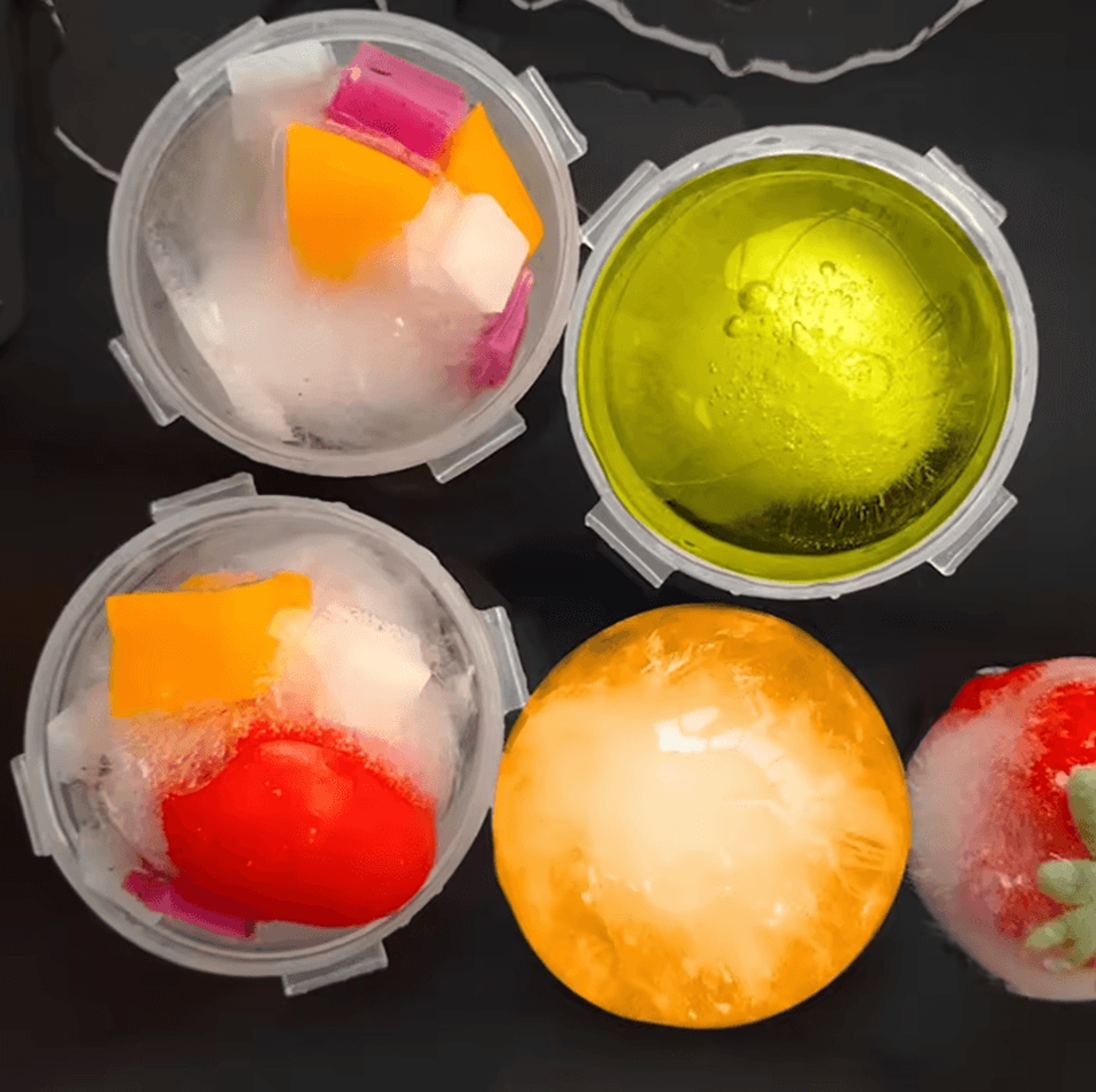 Large Ice Ball Maker Mold  Round Cocktail Sphere Ice Tray For Home Bar 4
