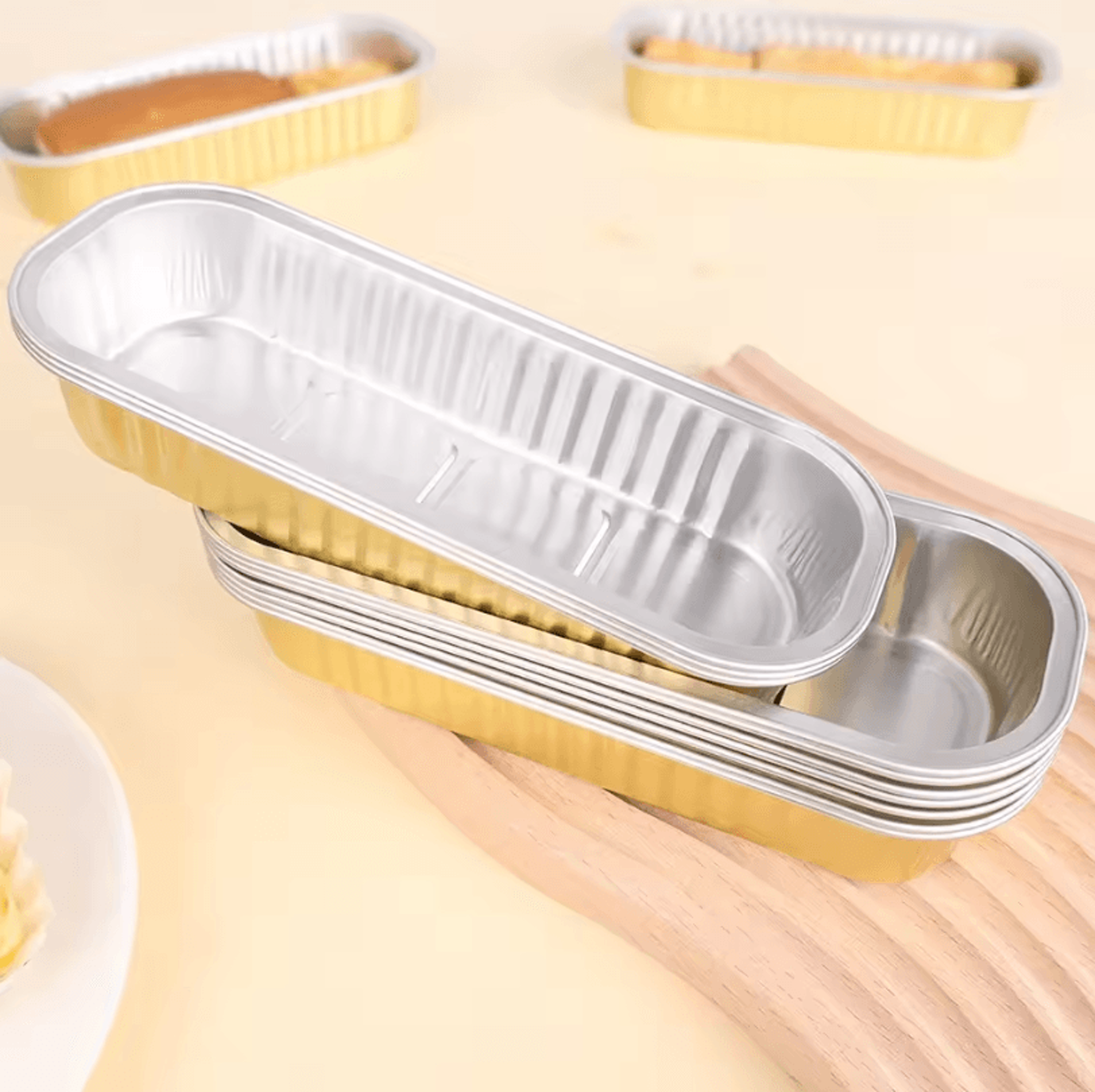 Disposable Aluminum Foil Air Fryer Pans  NonStick BBQ  Baking Trays For Easy Cleanup 2