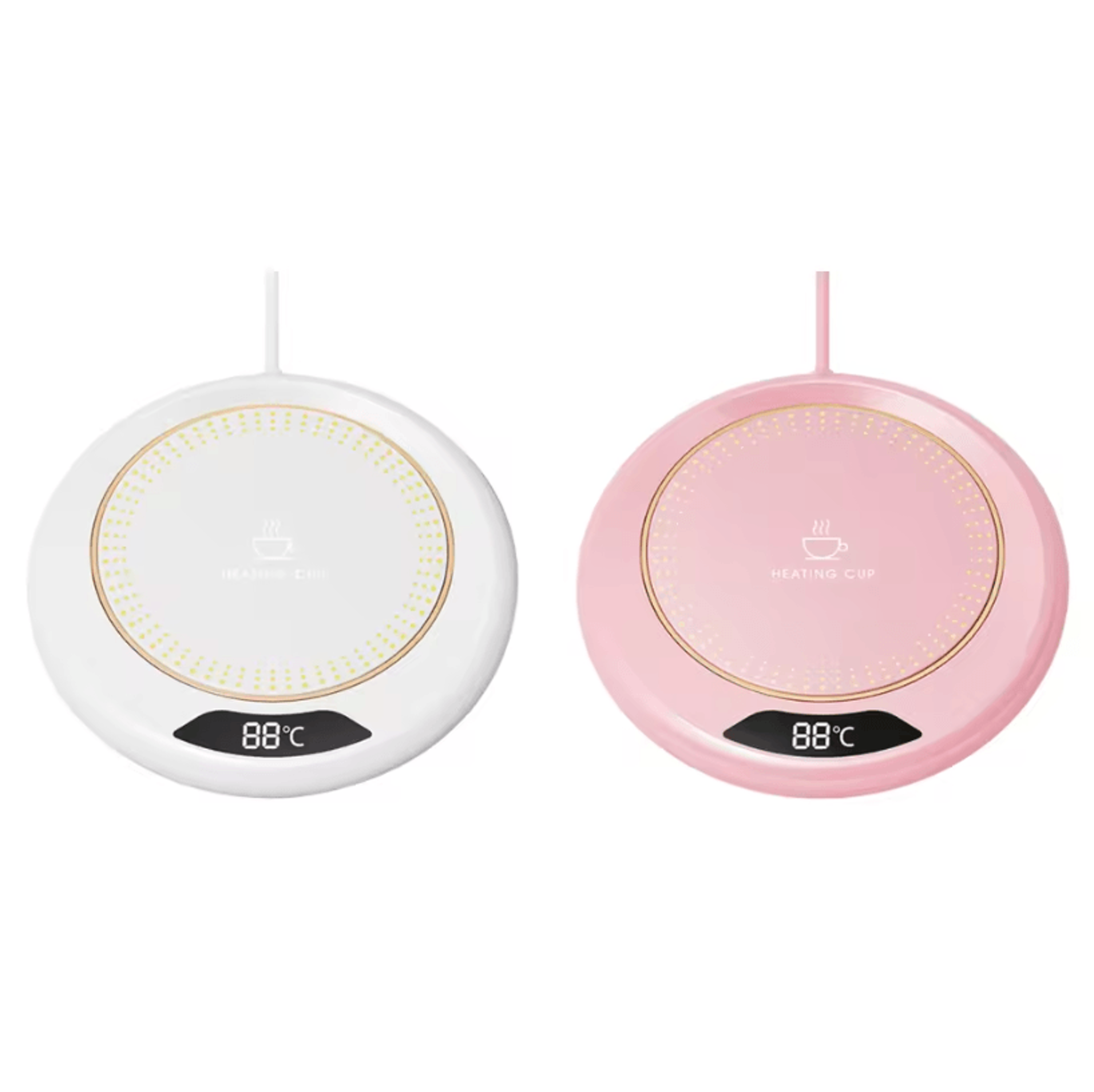 USB Coffee Mug Warmer Coaster  3Level Temperature Control 55C Electric Cup Heating Pad 11