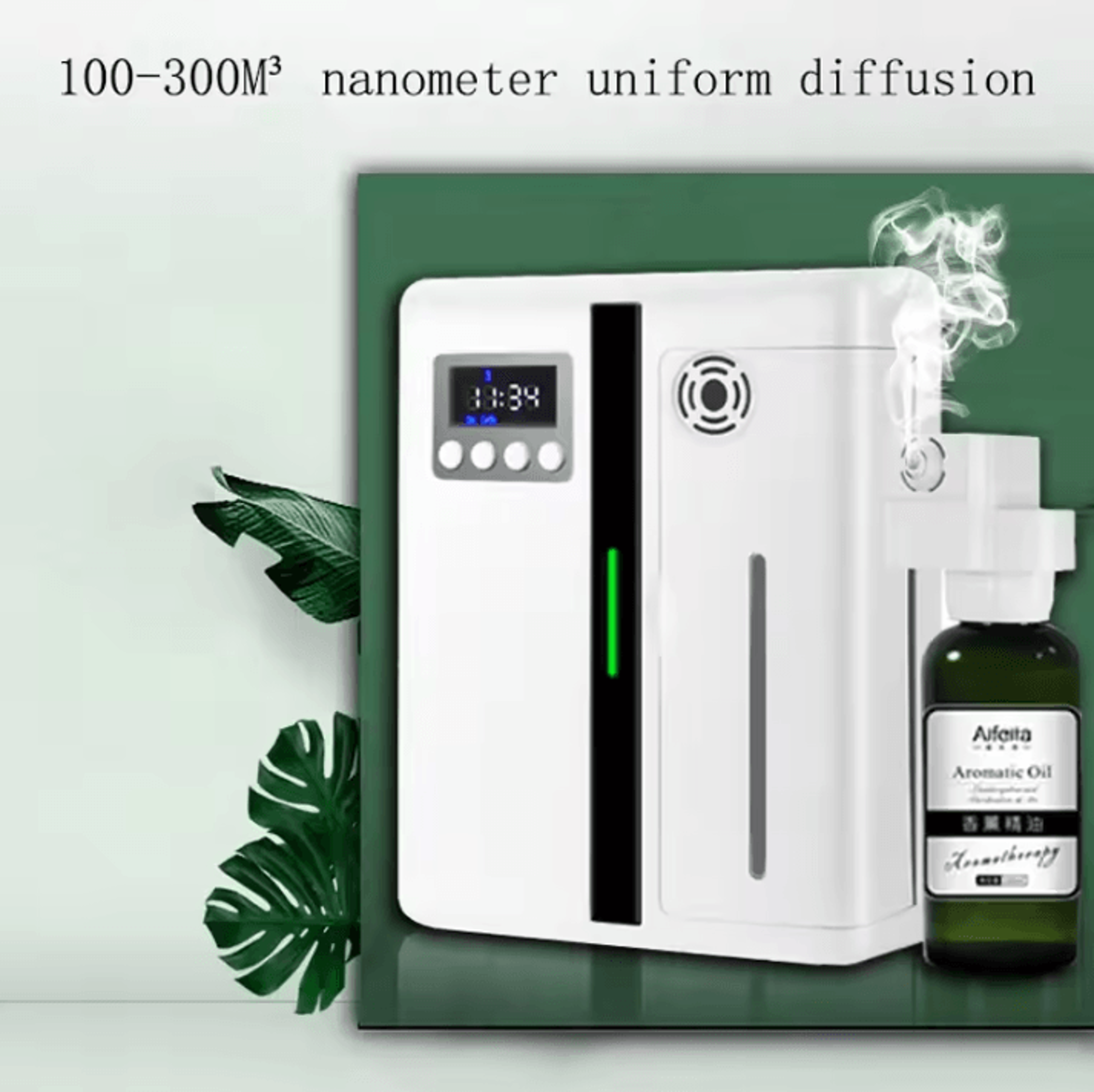 Wall Mounted Aroma Diffuser 160ML  HotelGrade Scent Machine With Fan For Large Area Fragrance 2