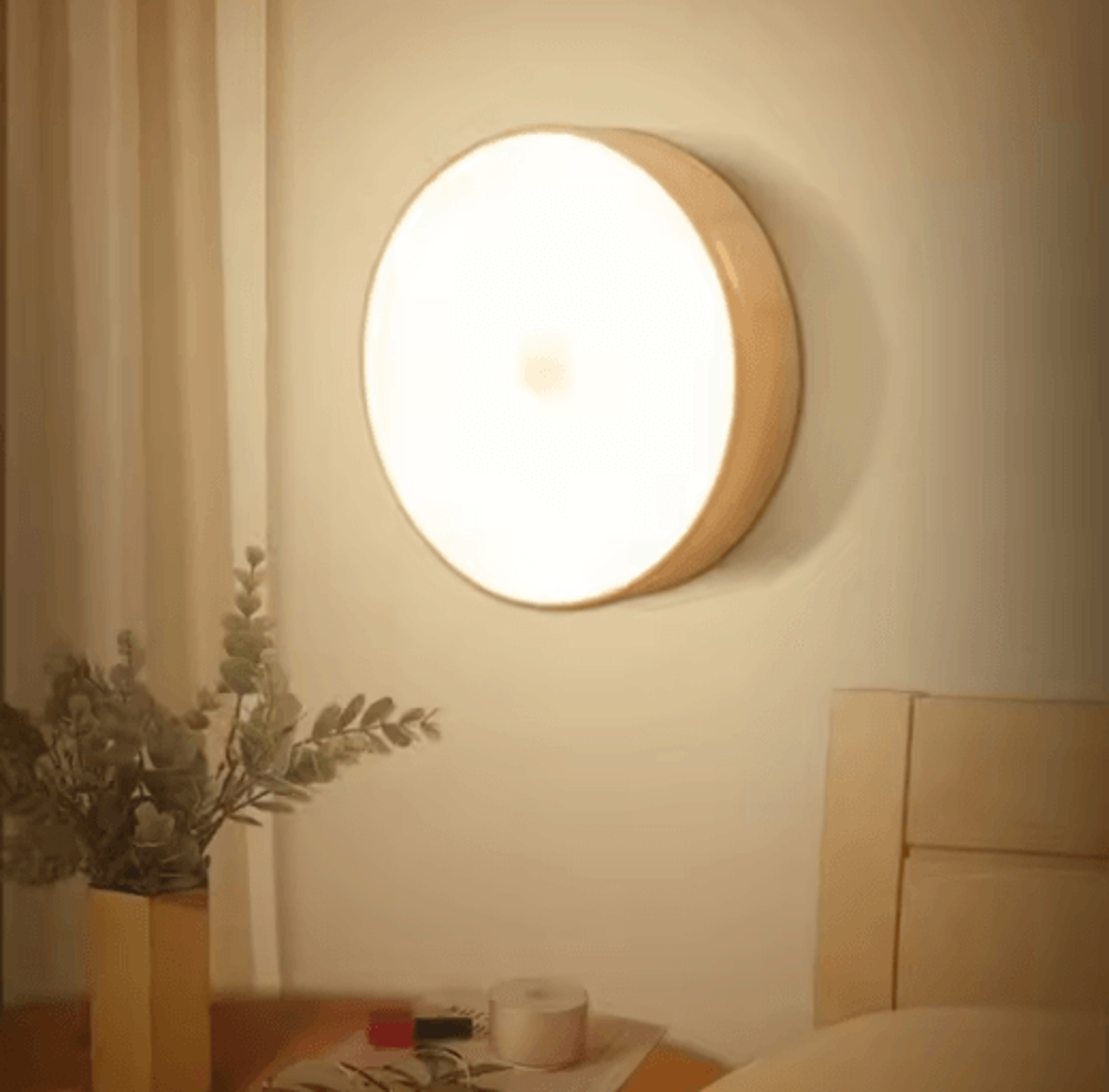Wireless Motion Sensor LED Night Light  Auto OnOff StickOn Lamp For Closet Stairs  Bedroom 6