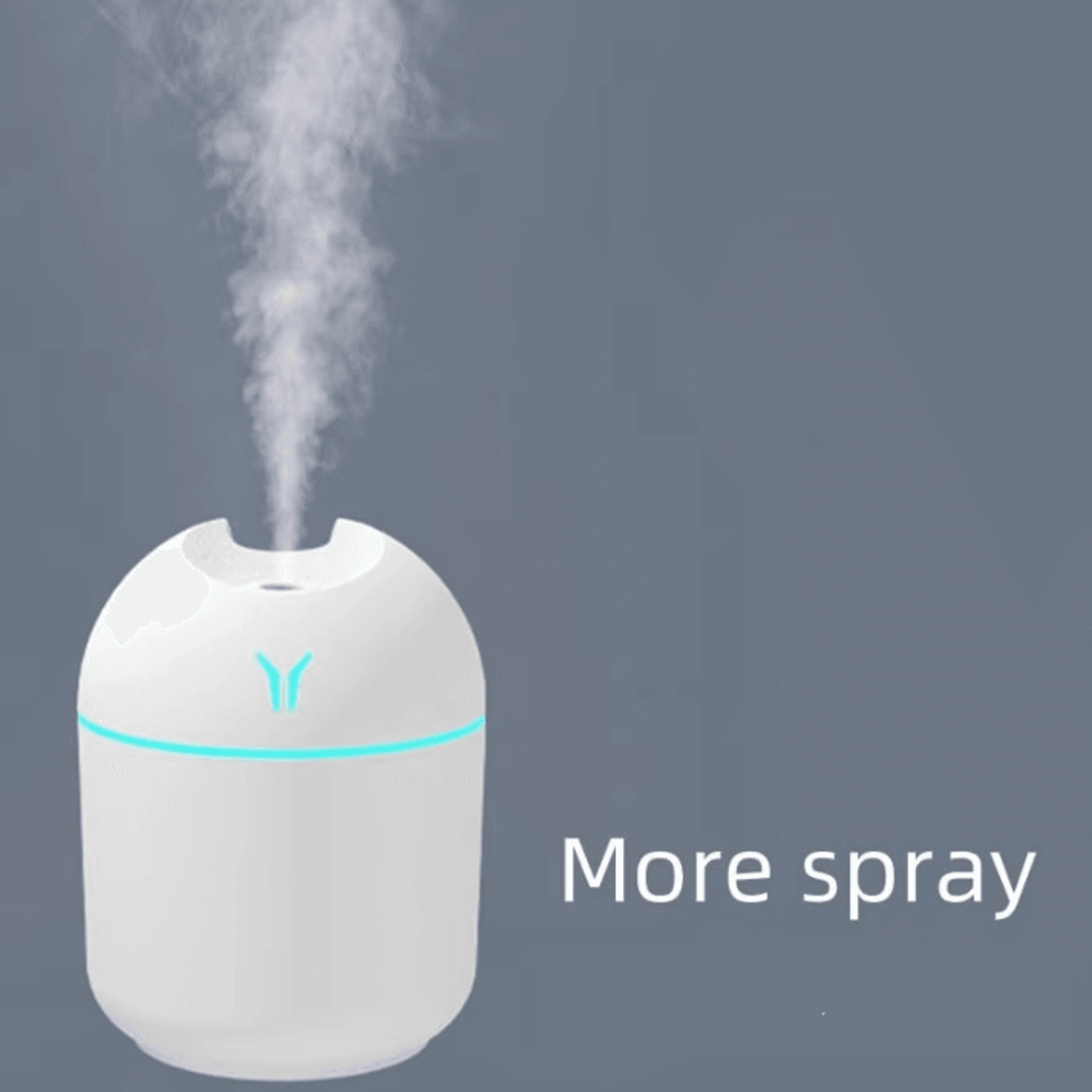 250ML USB Mini Air Humidifier  Aroma Diffuser  Ultrasonic Cool Mist With LED Night Light 4