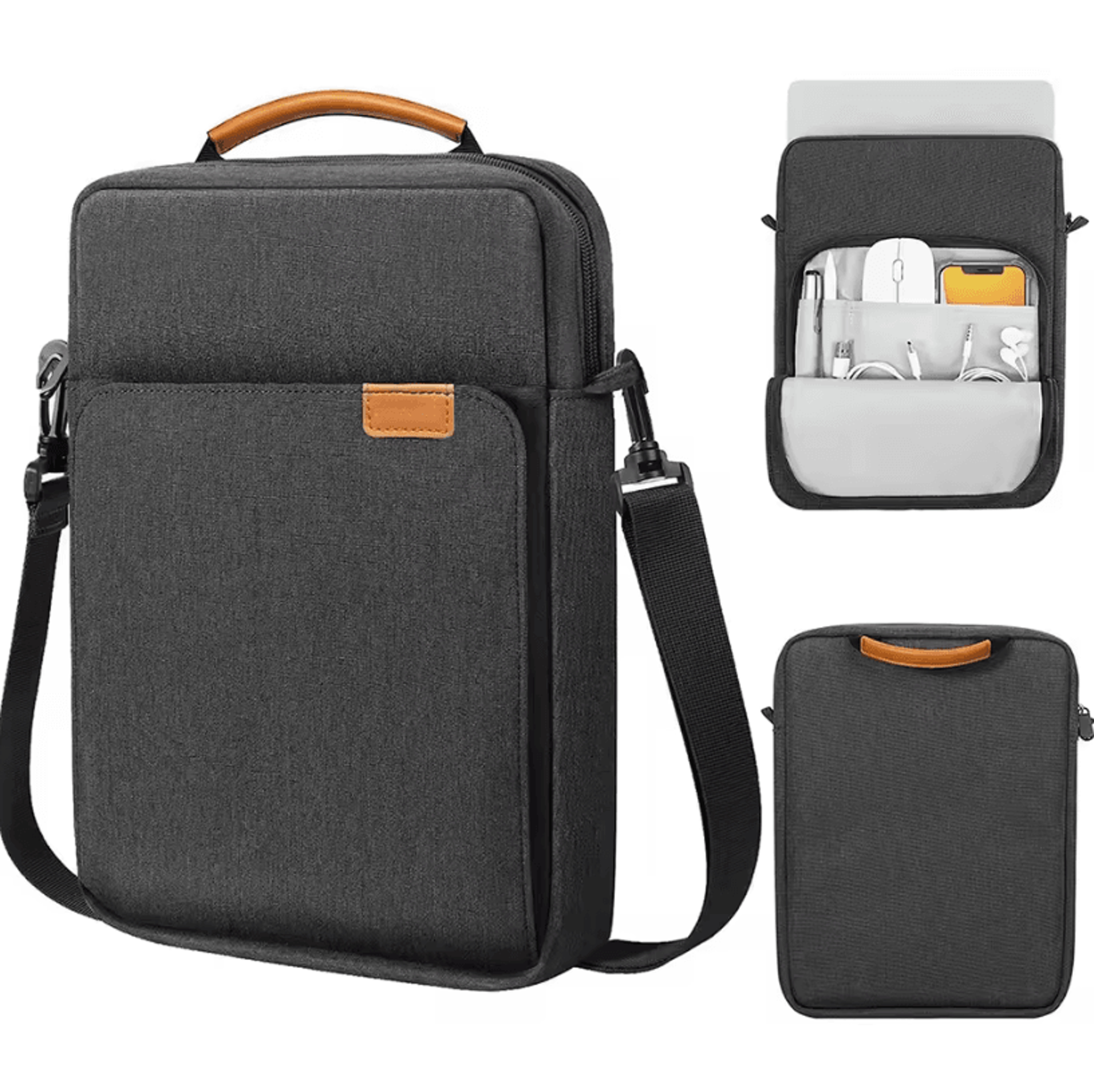 MultiPocket Tablet Sleeve Bag  Shockproof Protective Case For IPad  109129 Inch Tablets 6