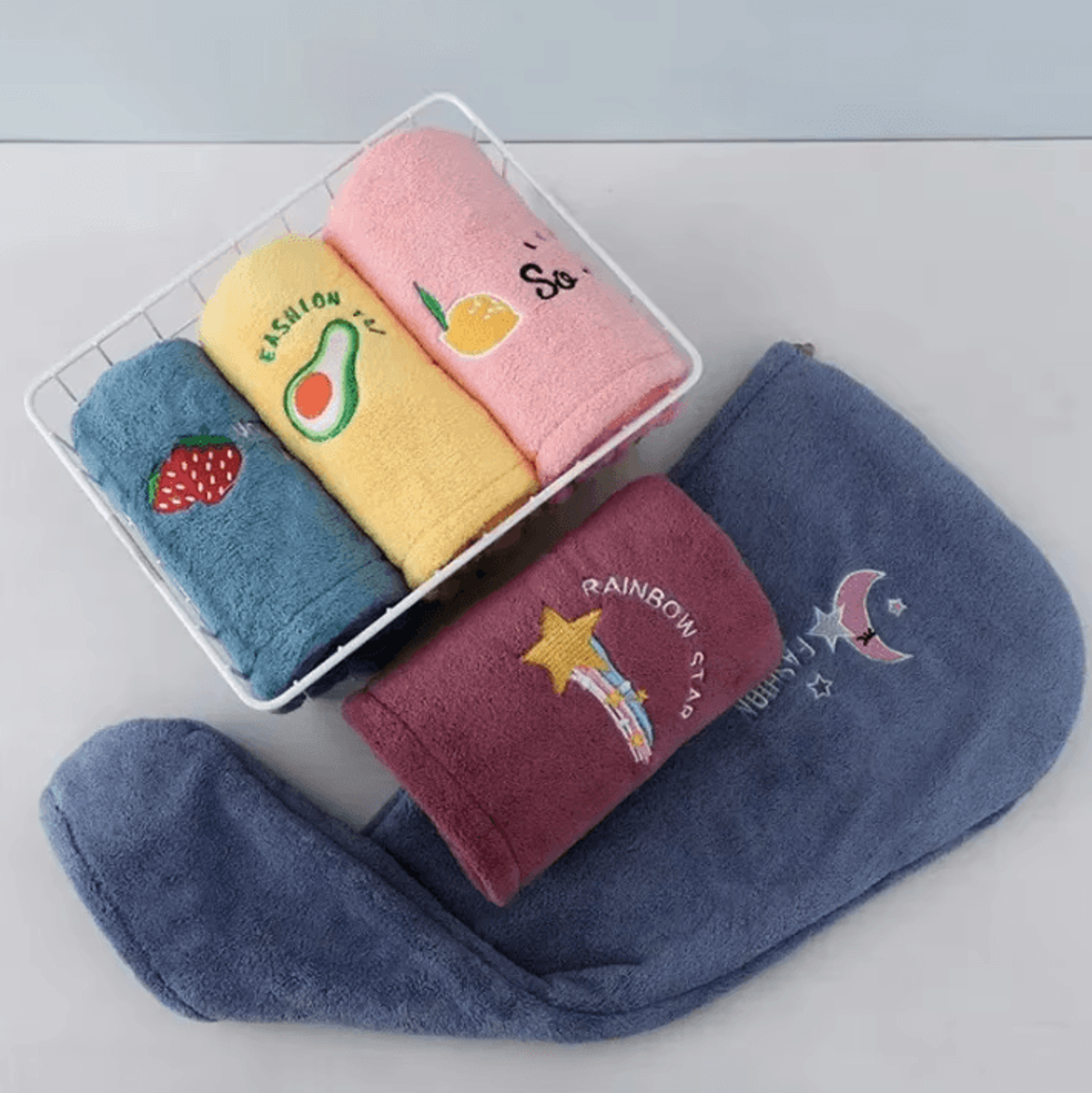 QuickDry Microfiber Hair Towel Wrap  Super Absorbent Soft Turban For Women 0