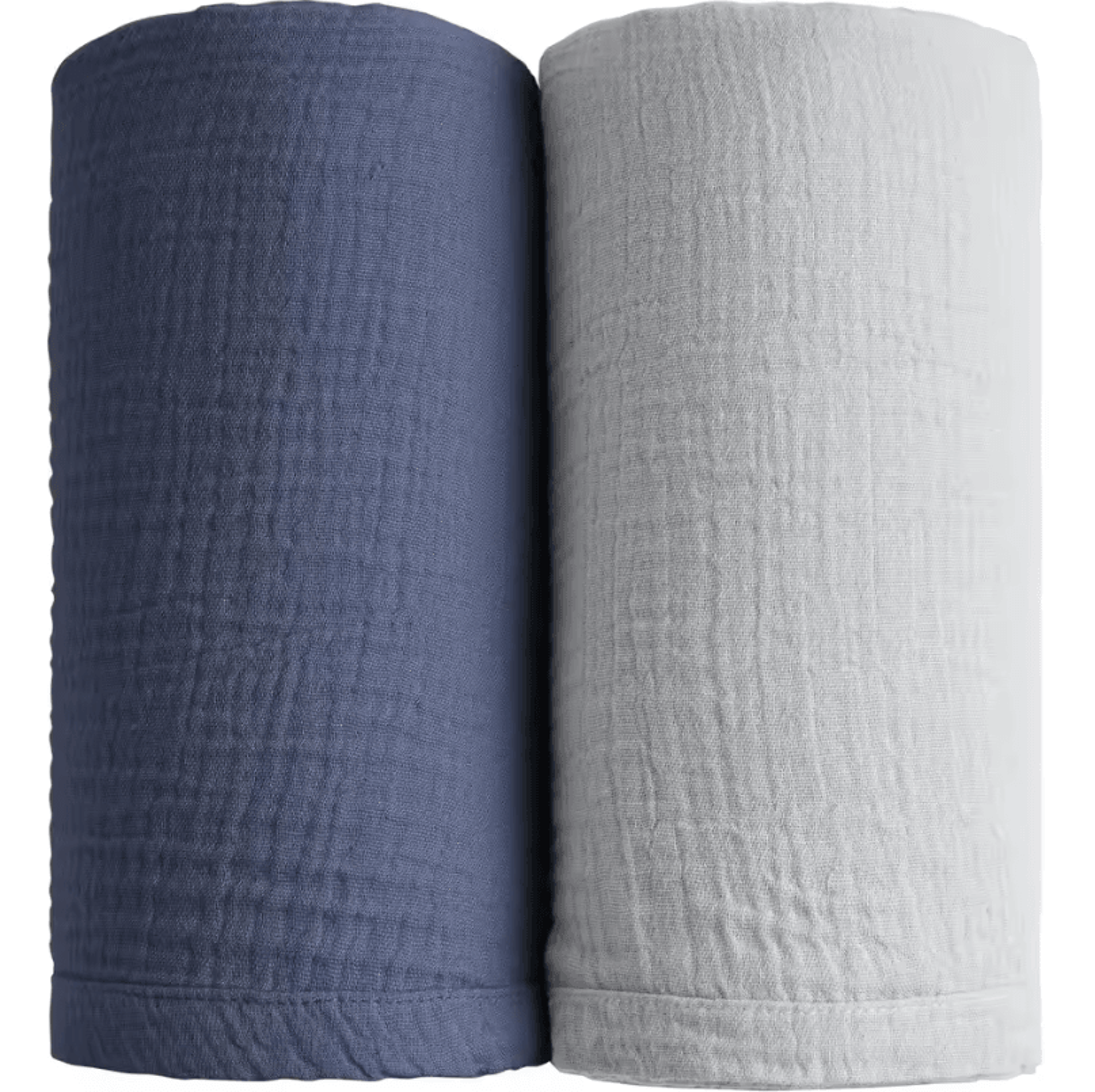 2Pack Soft Cotton Muslin Baby Swaddle Blankets For Newborn Comfort 3