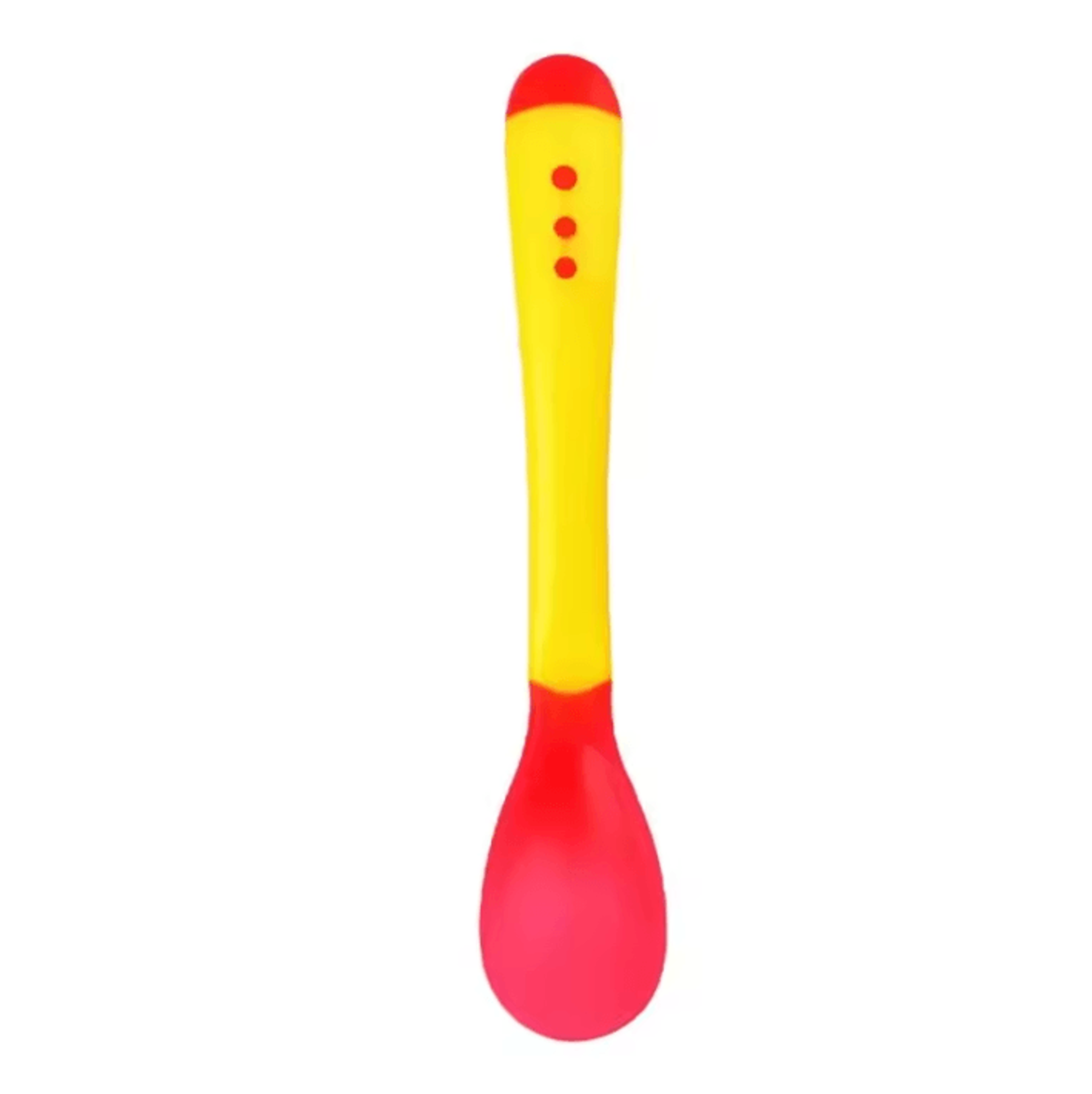 2in1 Temperature Sensing Baby Spoon  Fork Set For Safe Feeding 5