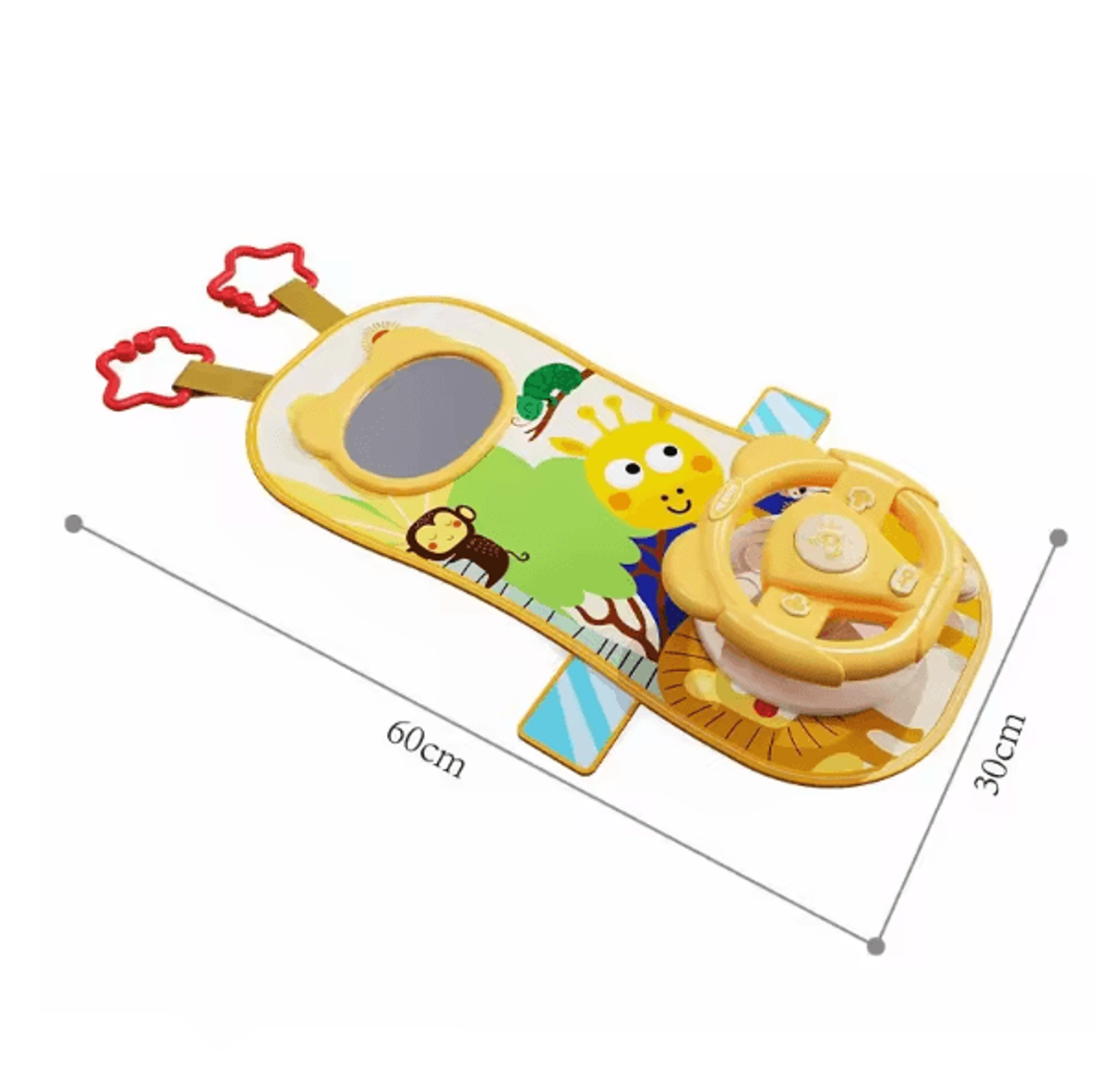 Interactive Baby Steering Wheel Toy With Lights Sounds  Driving Fun 5