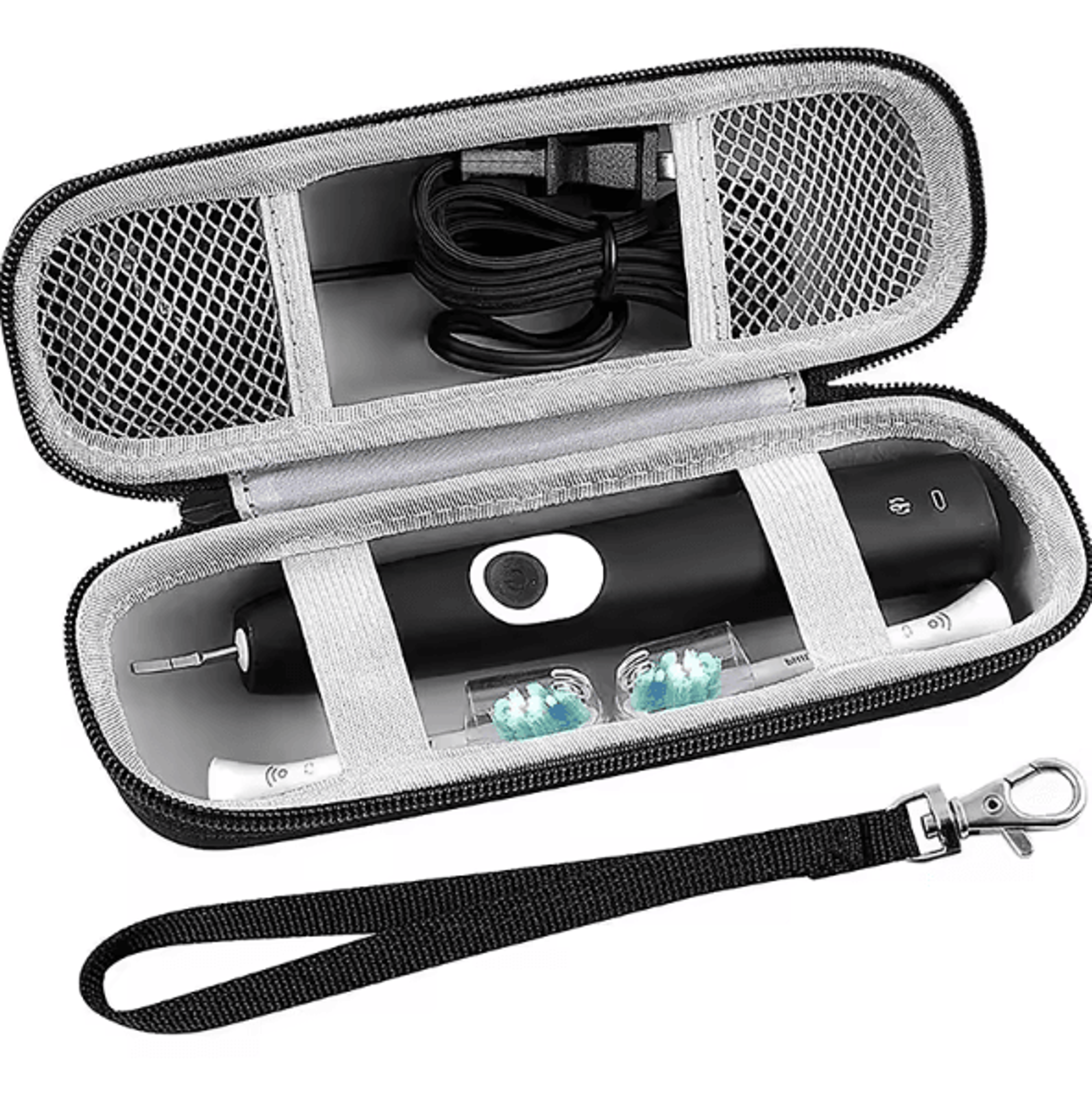 Portable EVA Electric Toothbrush Travel Case  Hard Shell Protective Storage Organizer 2