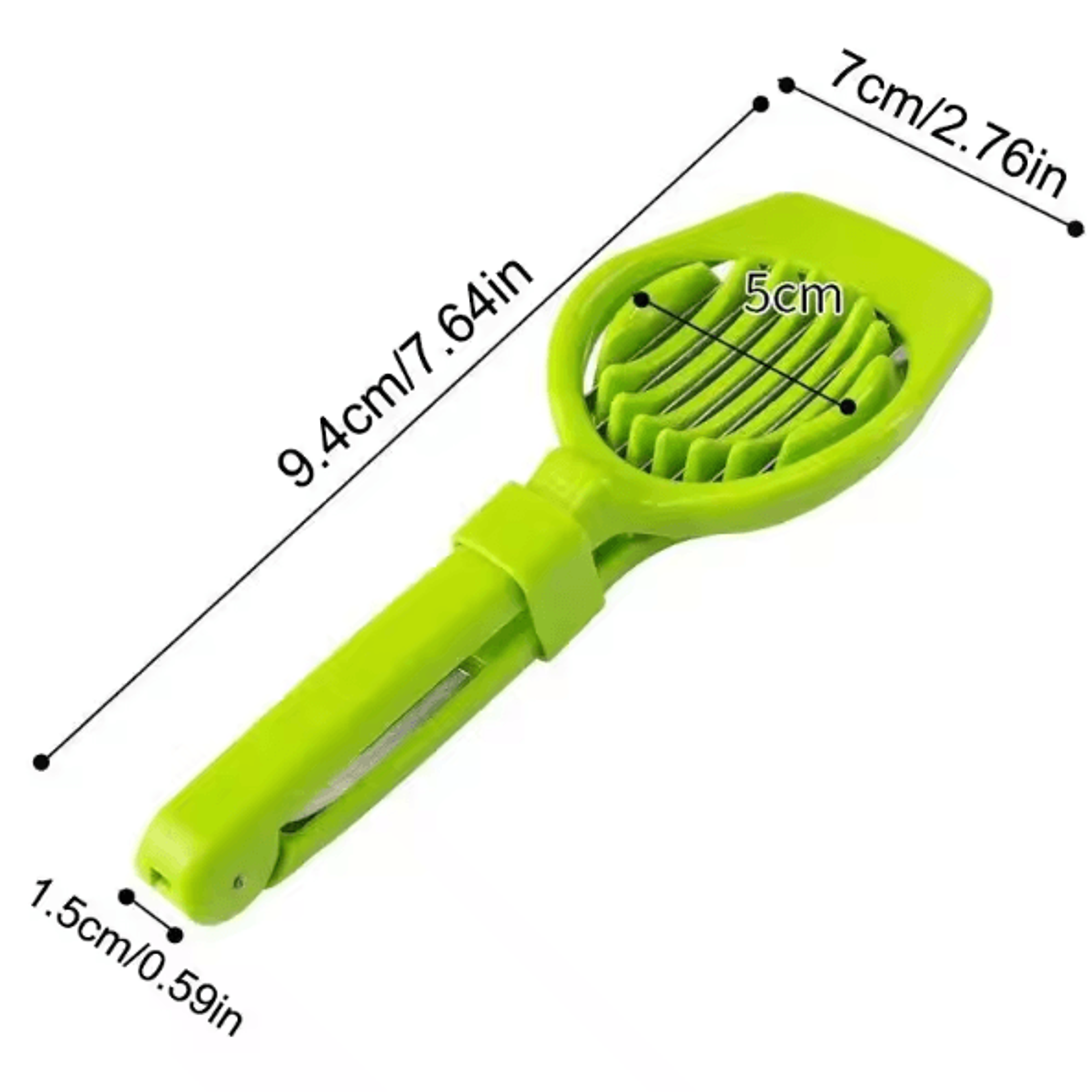MultiFunction Banana  Fruit Vegetable Slicer  Portable Manual Salad Cutter Tool 5