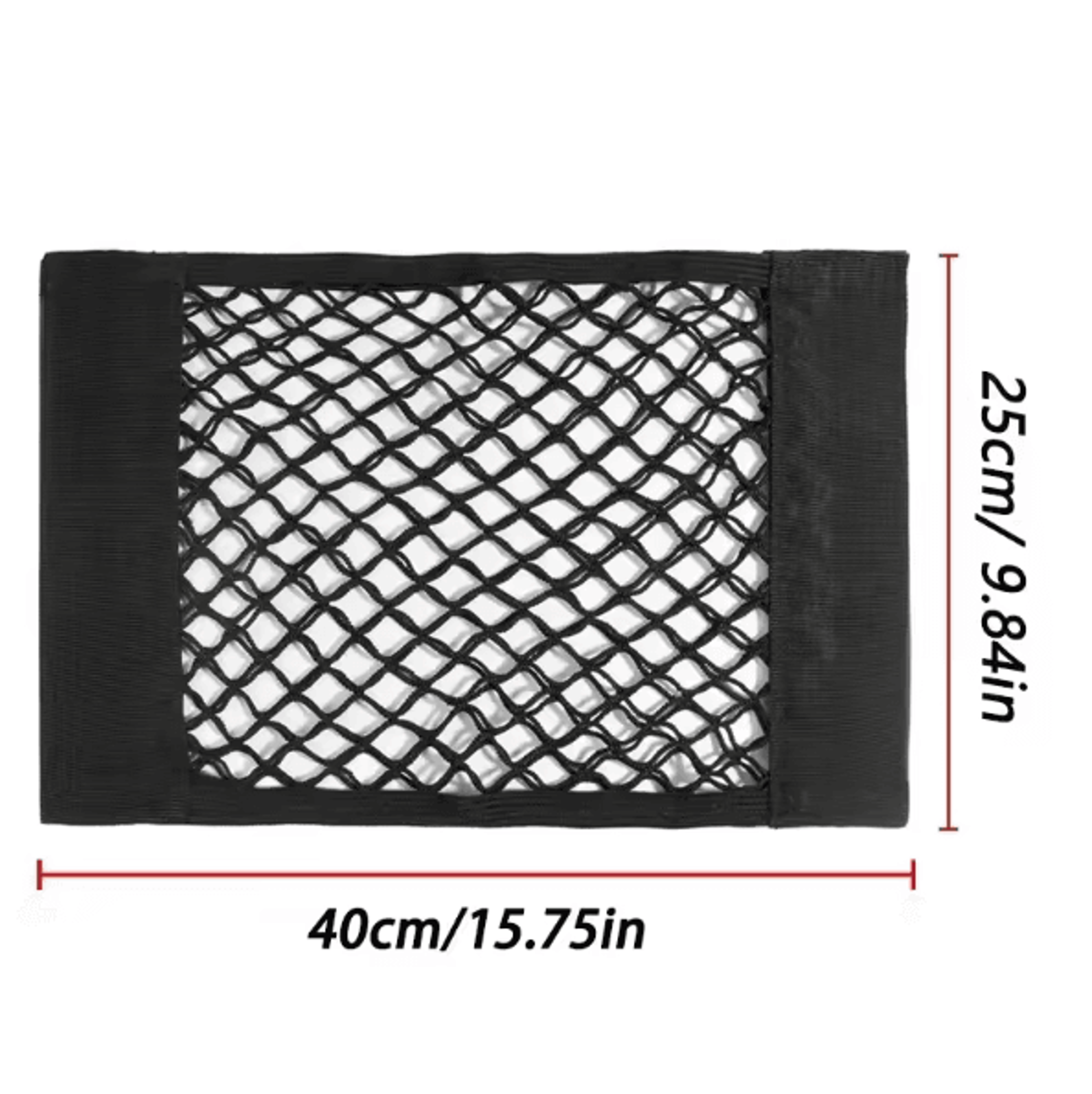 Universal Car Trunk Storage Net  Elastic Mesh Seat Back Organizer Pocket 6