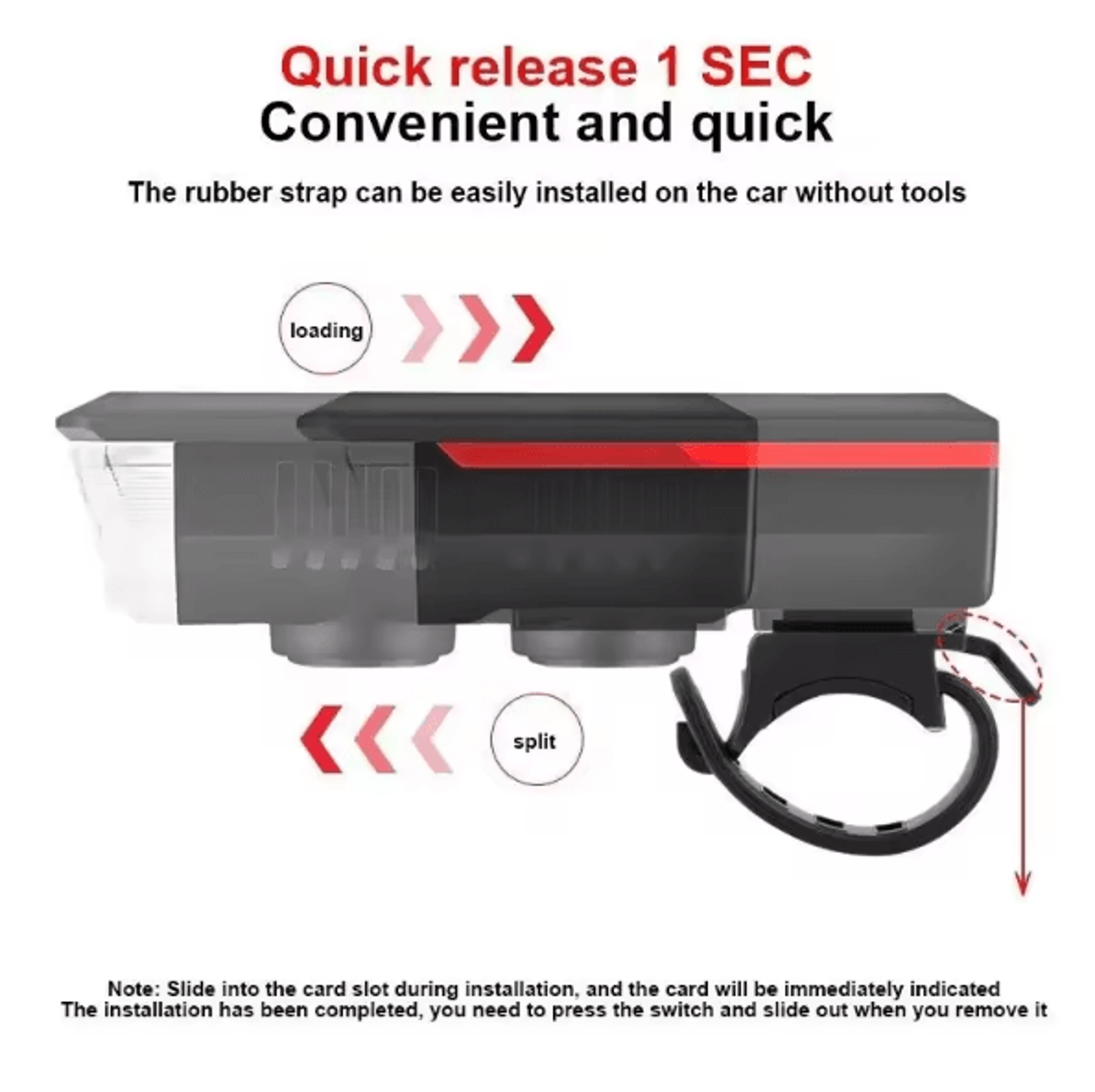 Solar USB Rechargeable Bicycle Light With Horn  MultiMode MTB Front Safety Lamp 2