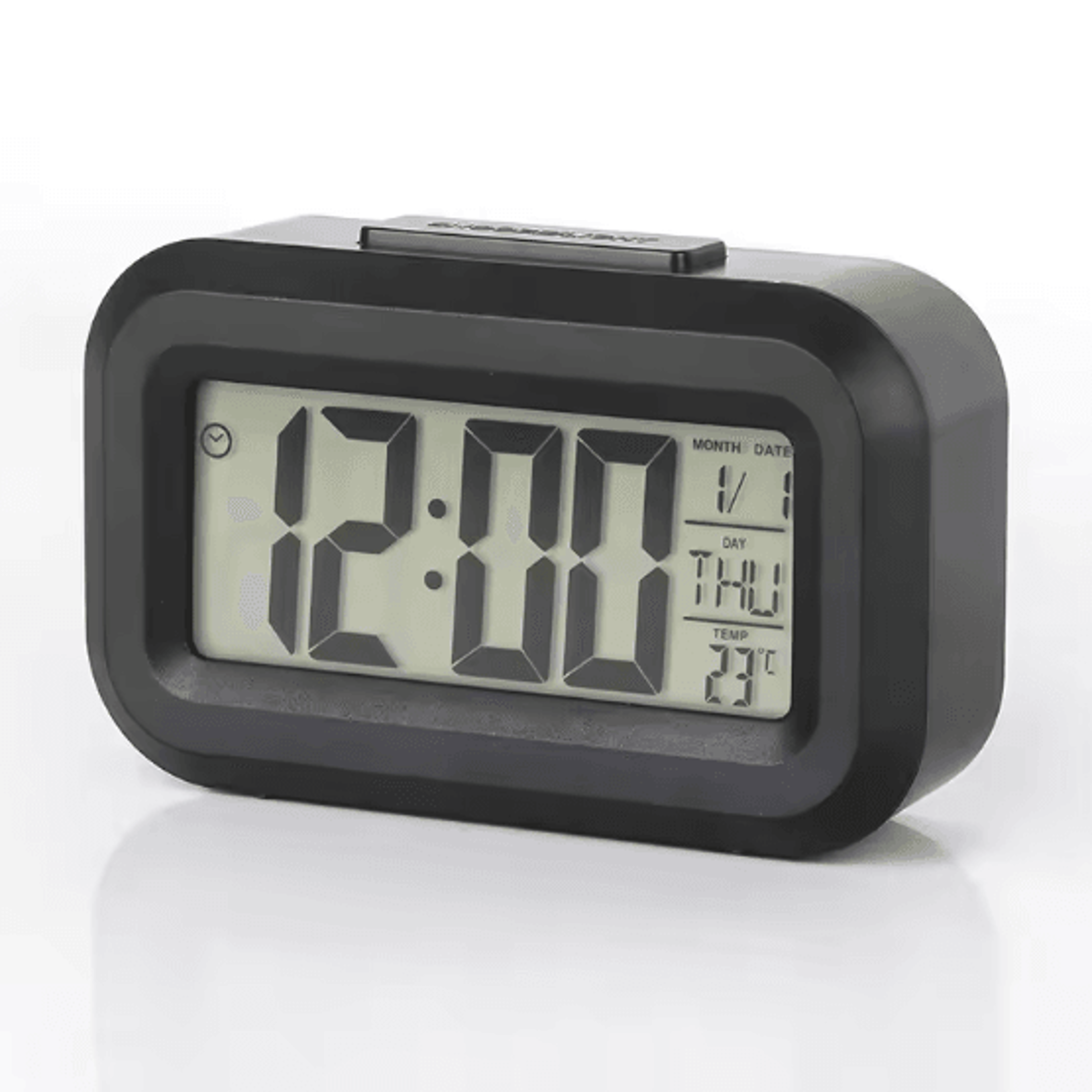 LED Digital Alarm Clock With Backlight  Snooze  Calendar Desk Clock For Home Office  Bedside Use 6