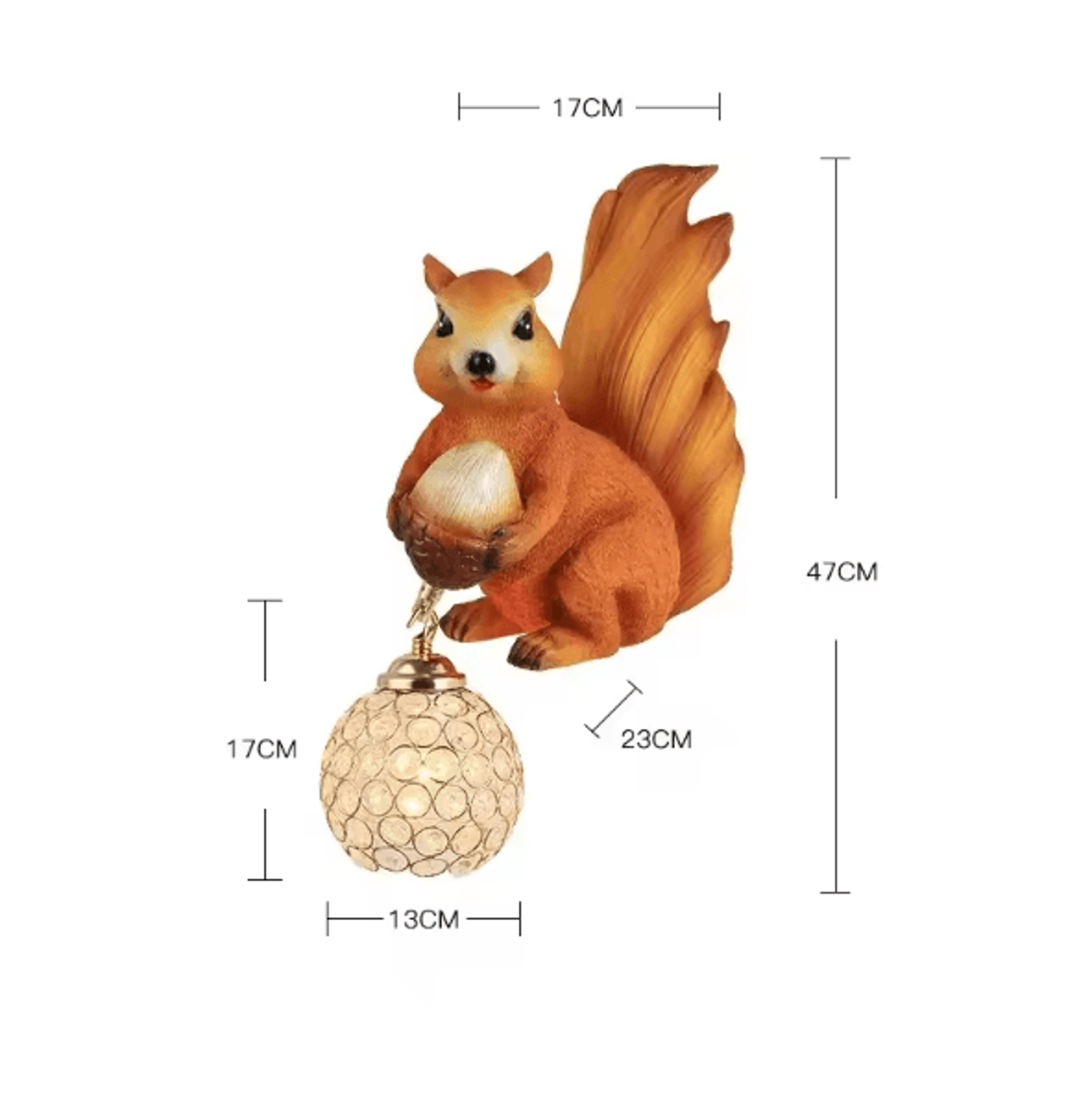 LumiSquirrel Artistic LED Wall Light Decor For Modern Spaces 4