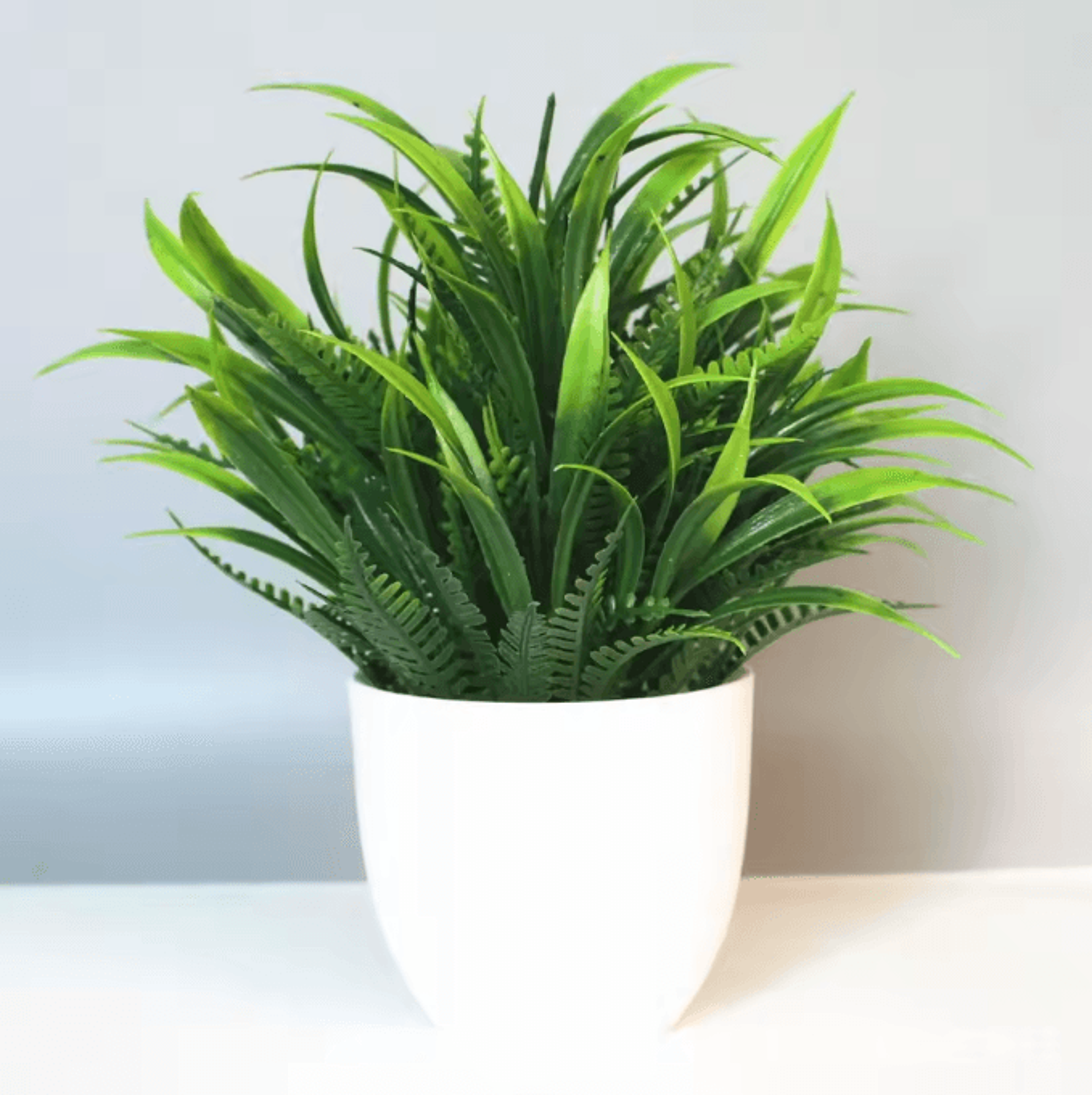 Artificial Bonsai Potted Plant  Realistic Plastic Greenery For Indoor  Outdoor Home Decor 8