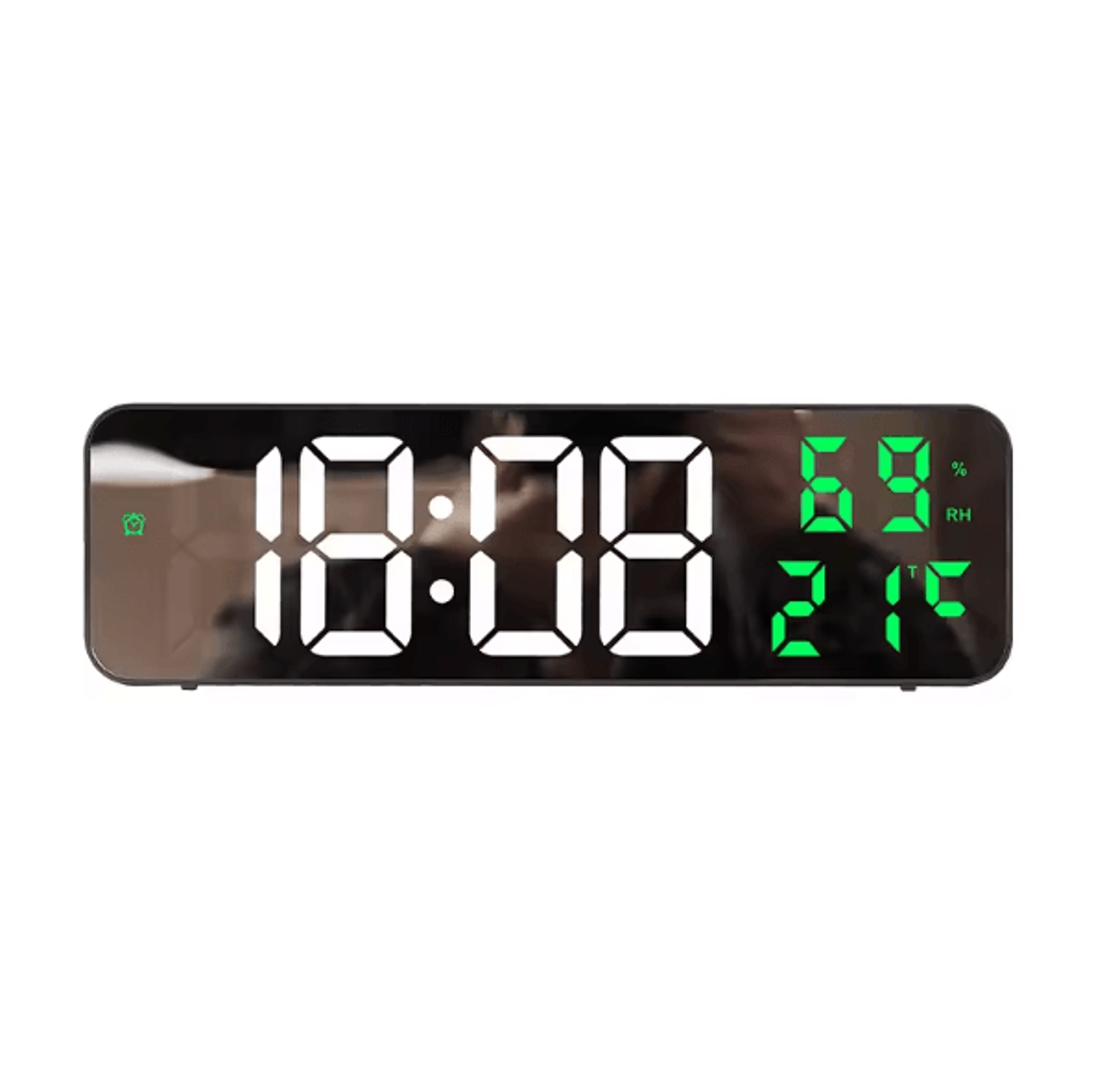TimeMax 9Inch LED Digital Wall Clock With Temperature  Humidity Display 5