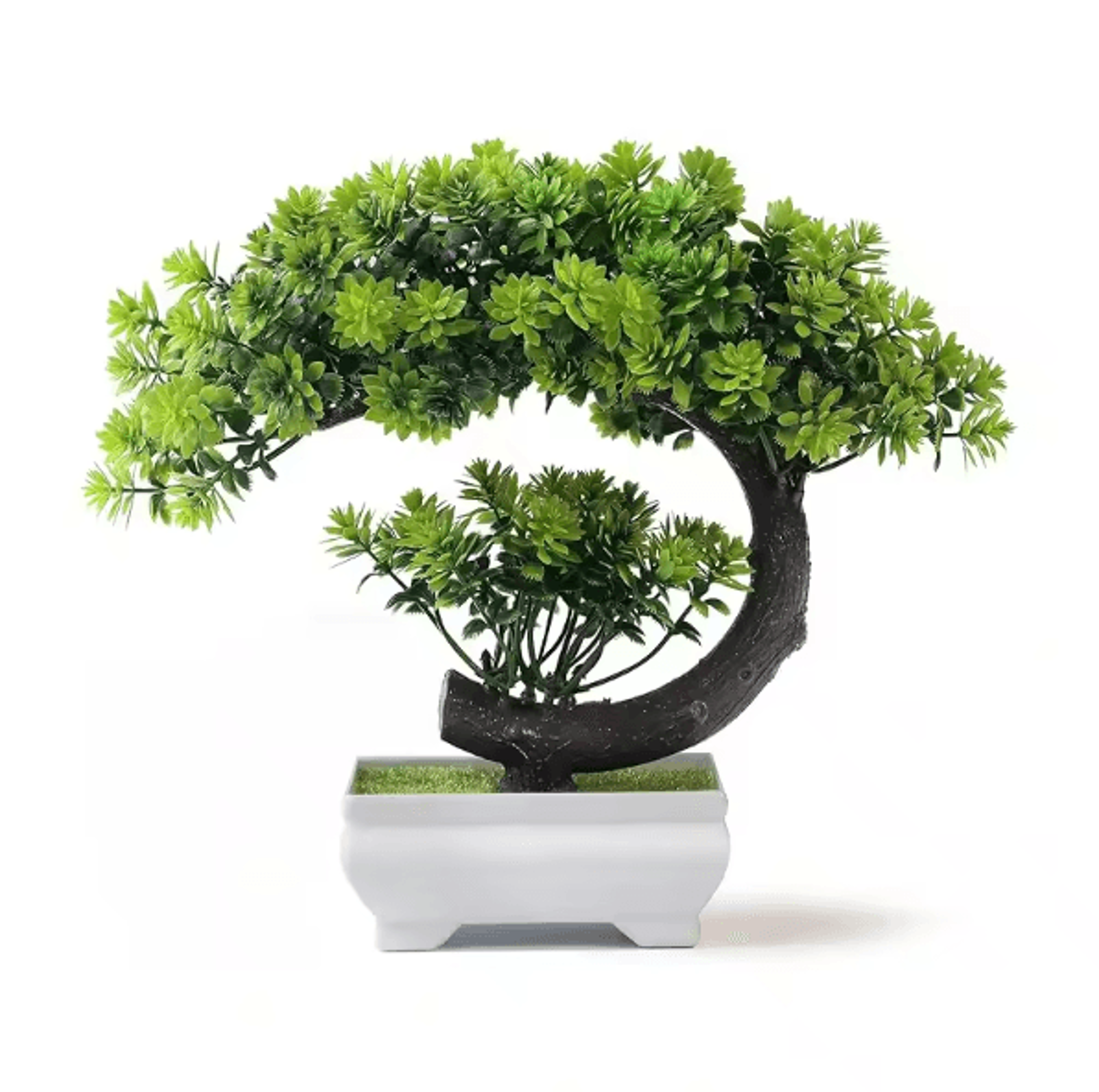 ZenLeaf Artificial Bonsai Tree Plastic Bionic Plant For Home  Office Decor 4