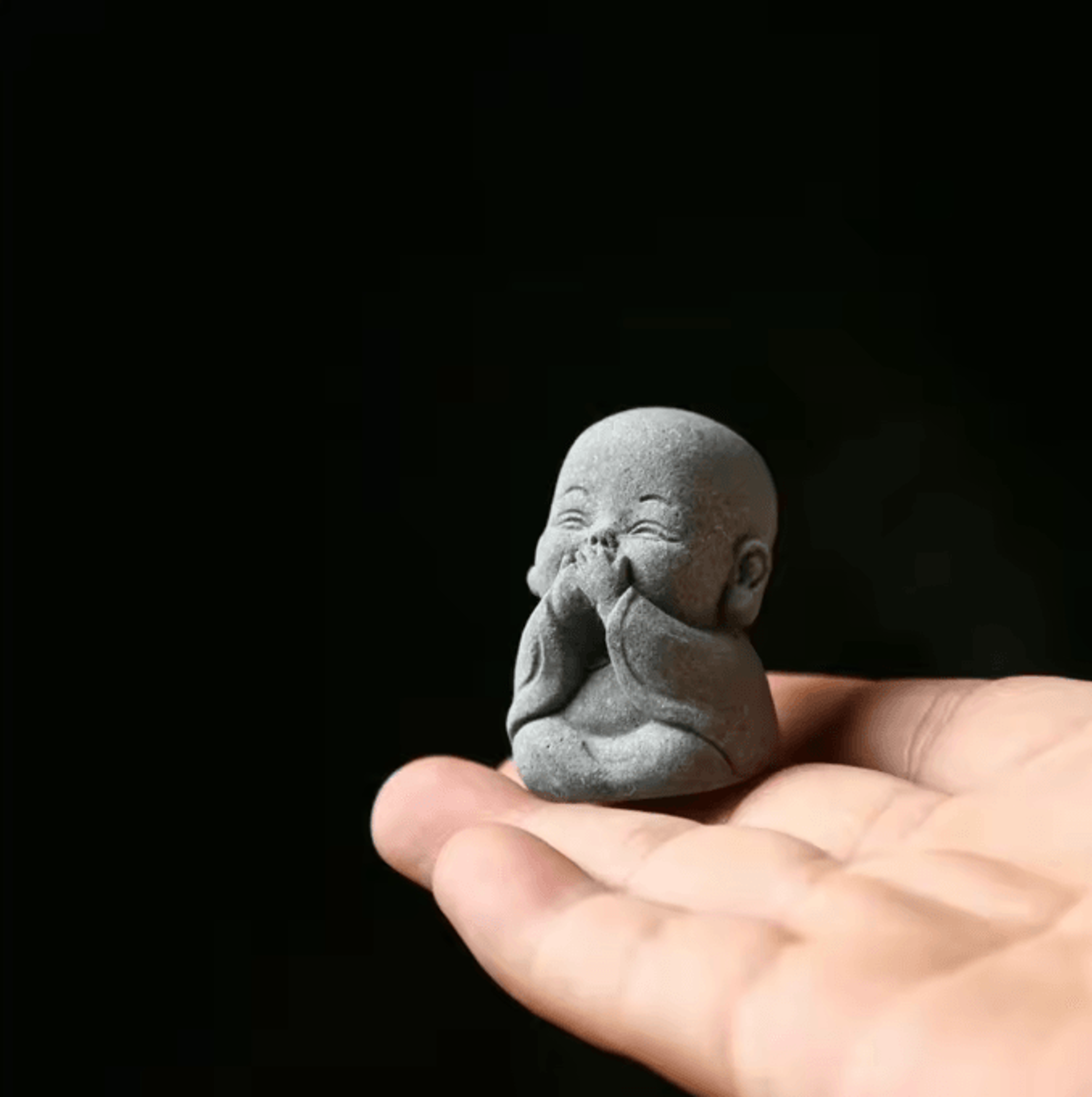 ZenSoul 14PCS Cute Mini Monk Statues Serene Meditation Decor For Desk  Garden 4