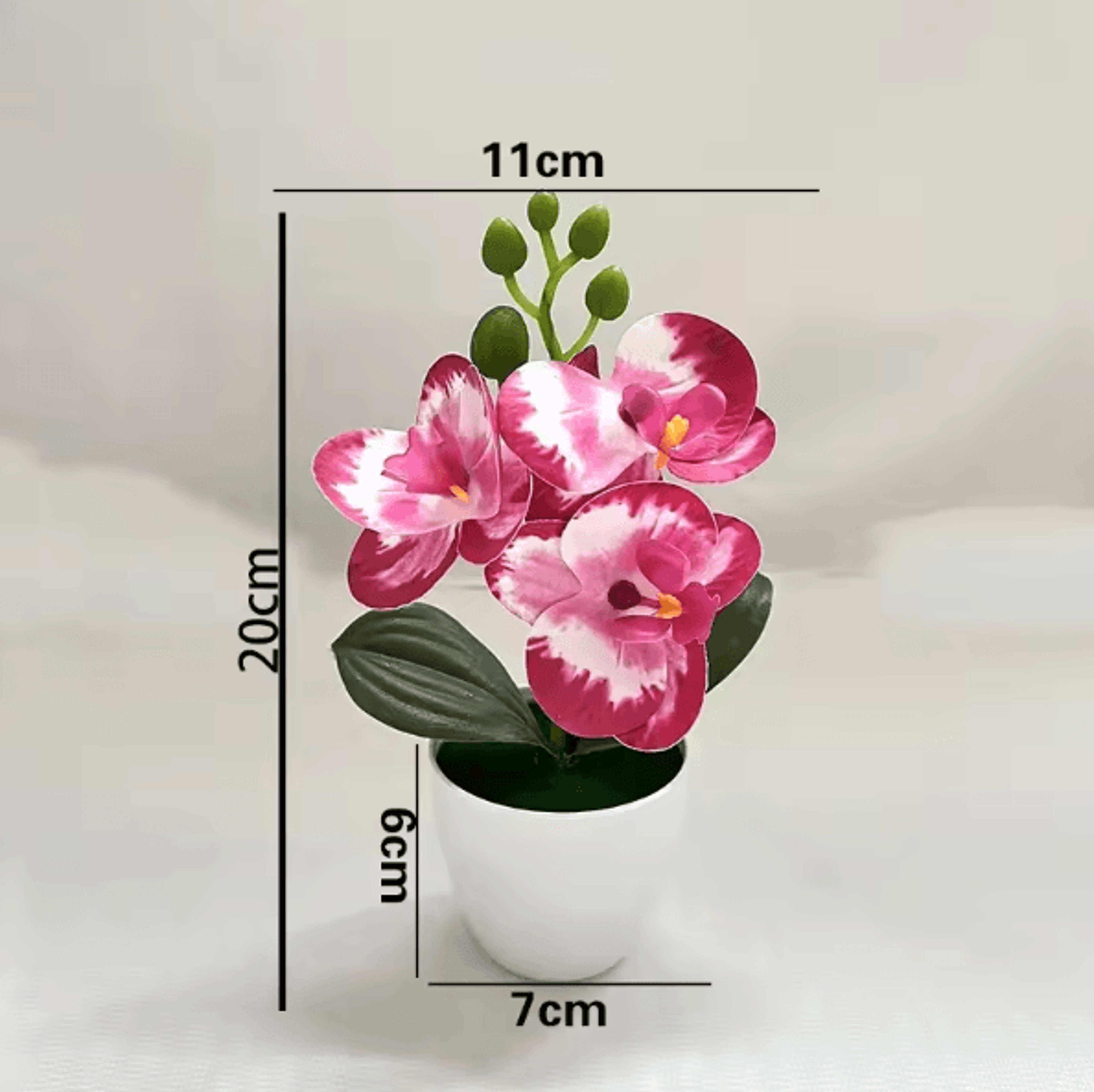 MiniZen Artificial Bonsai Plant Potted Fake Tree For Home  Desk Decor 9