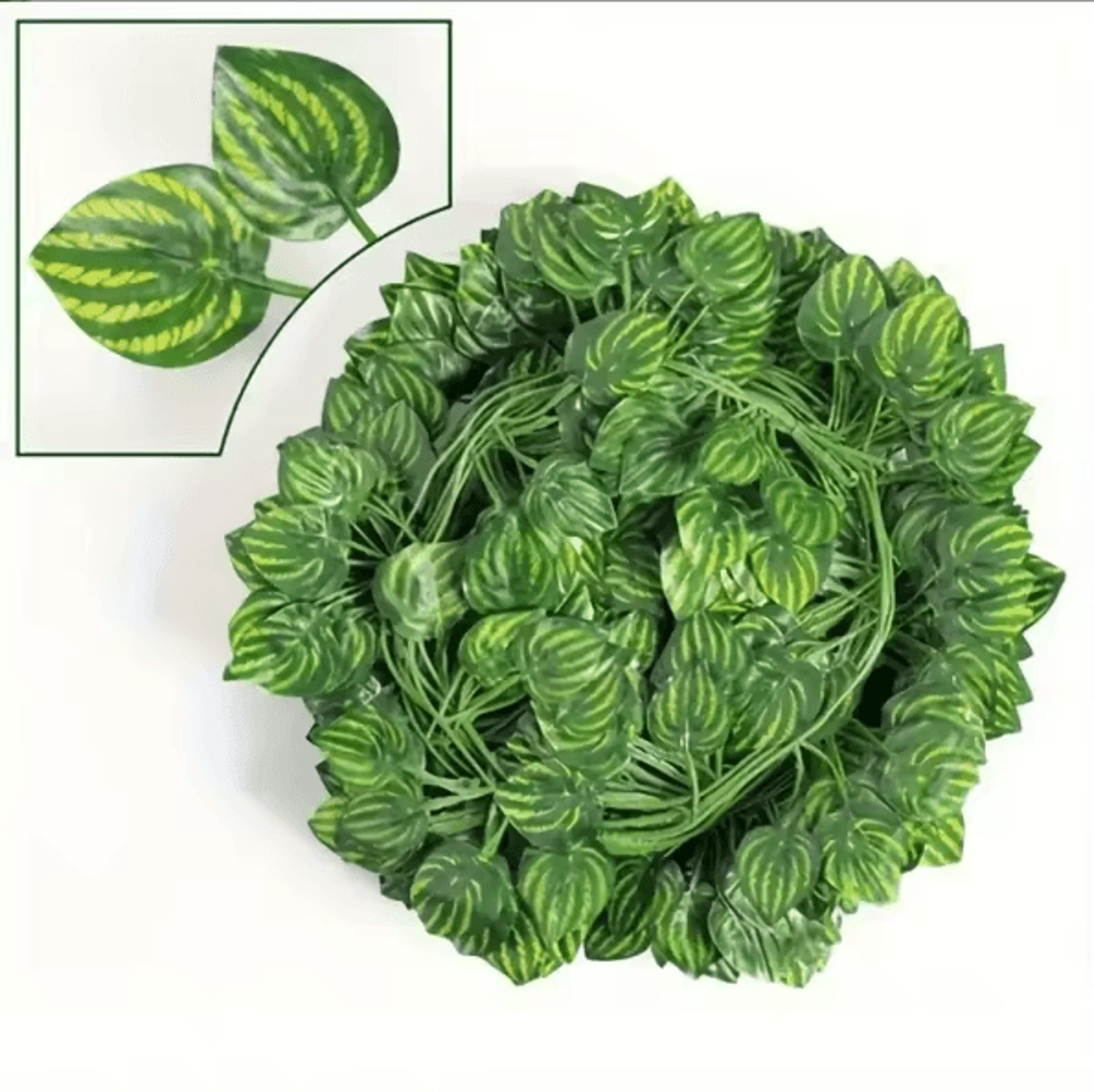 GreenVibe 100PCS Artificial Ivy Garland 2M Hanging Vines For Wall  Garden Decor 9