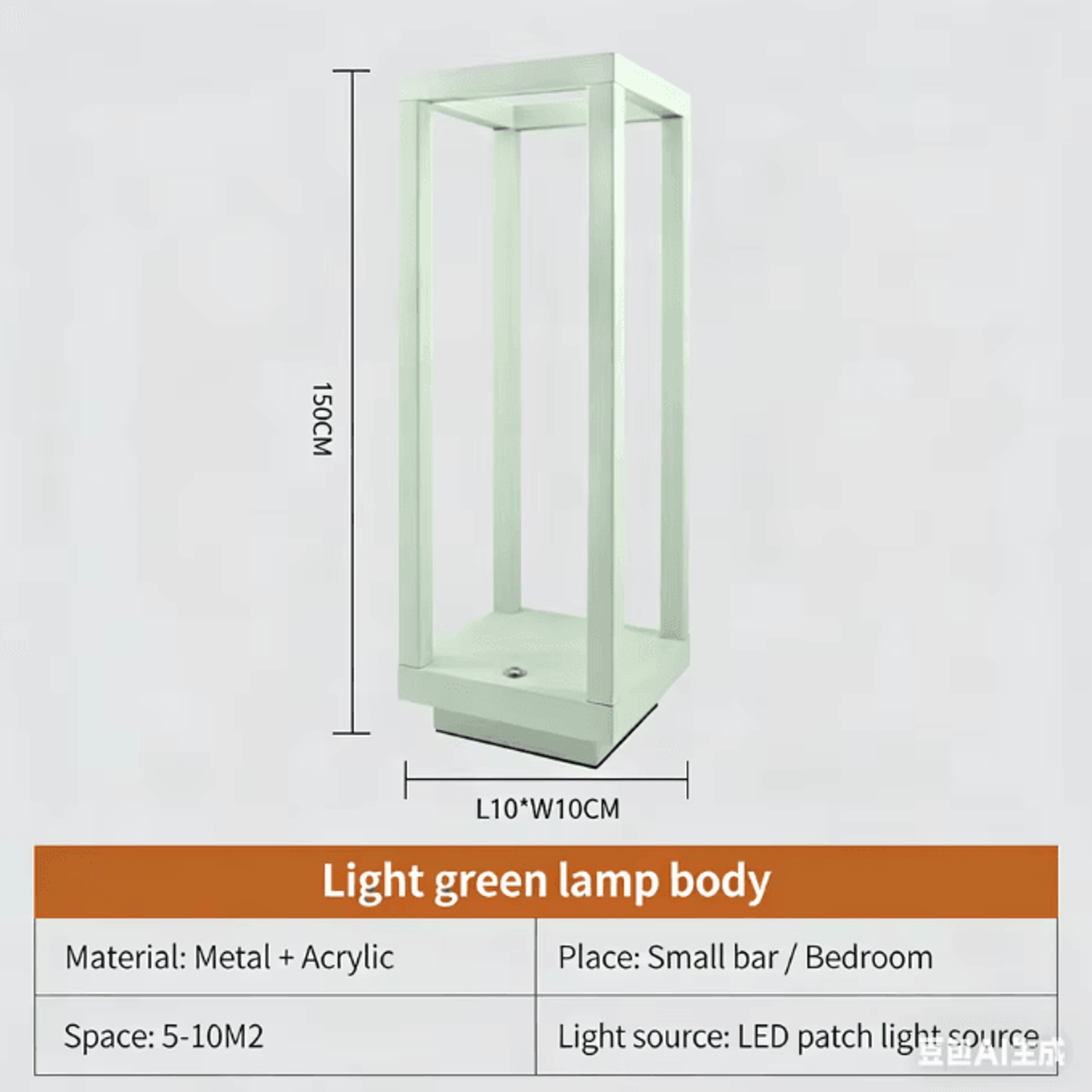 Rechargeable LED Table Lamp  Modern Cordless Restaurant  Home Decor Light 9