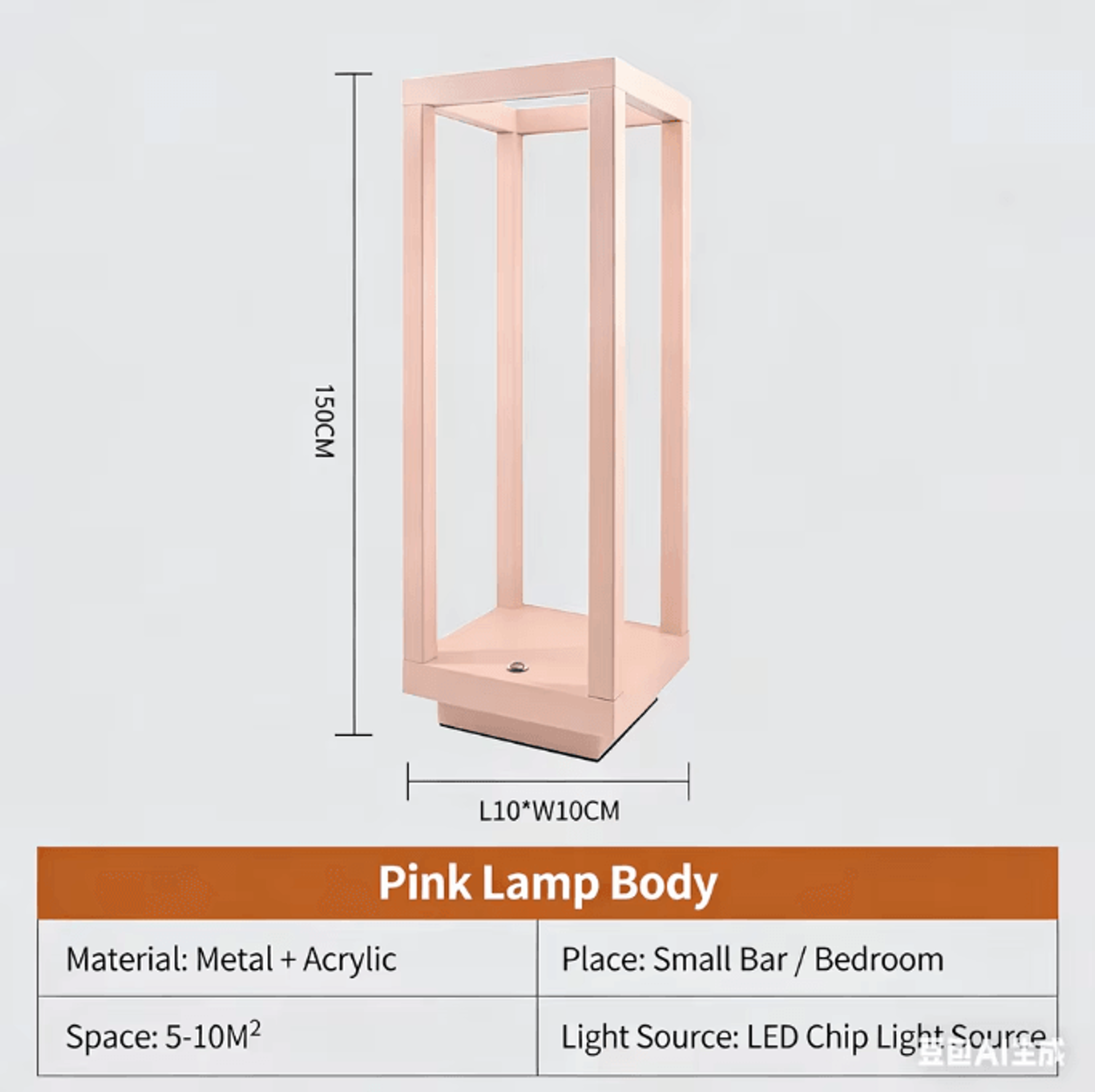 Rechargeable LED Table Lamp  Modern Cordless Restaurant  Home Decor Light 8