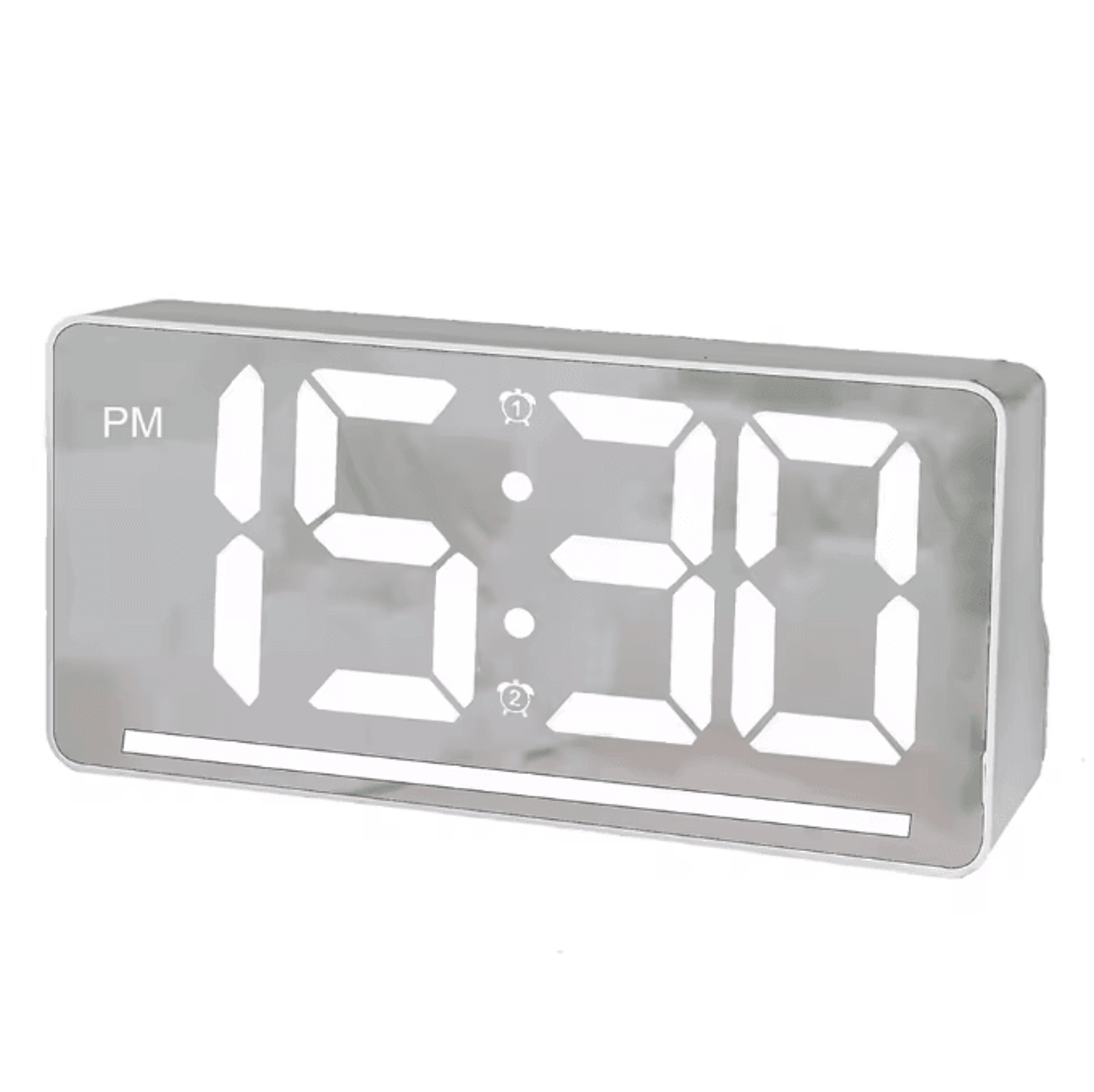 Large LED Digital Alarm Clock With Temperature  Night Light Table Clock For Bedroom  Office 6