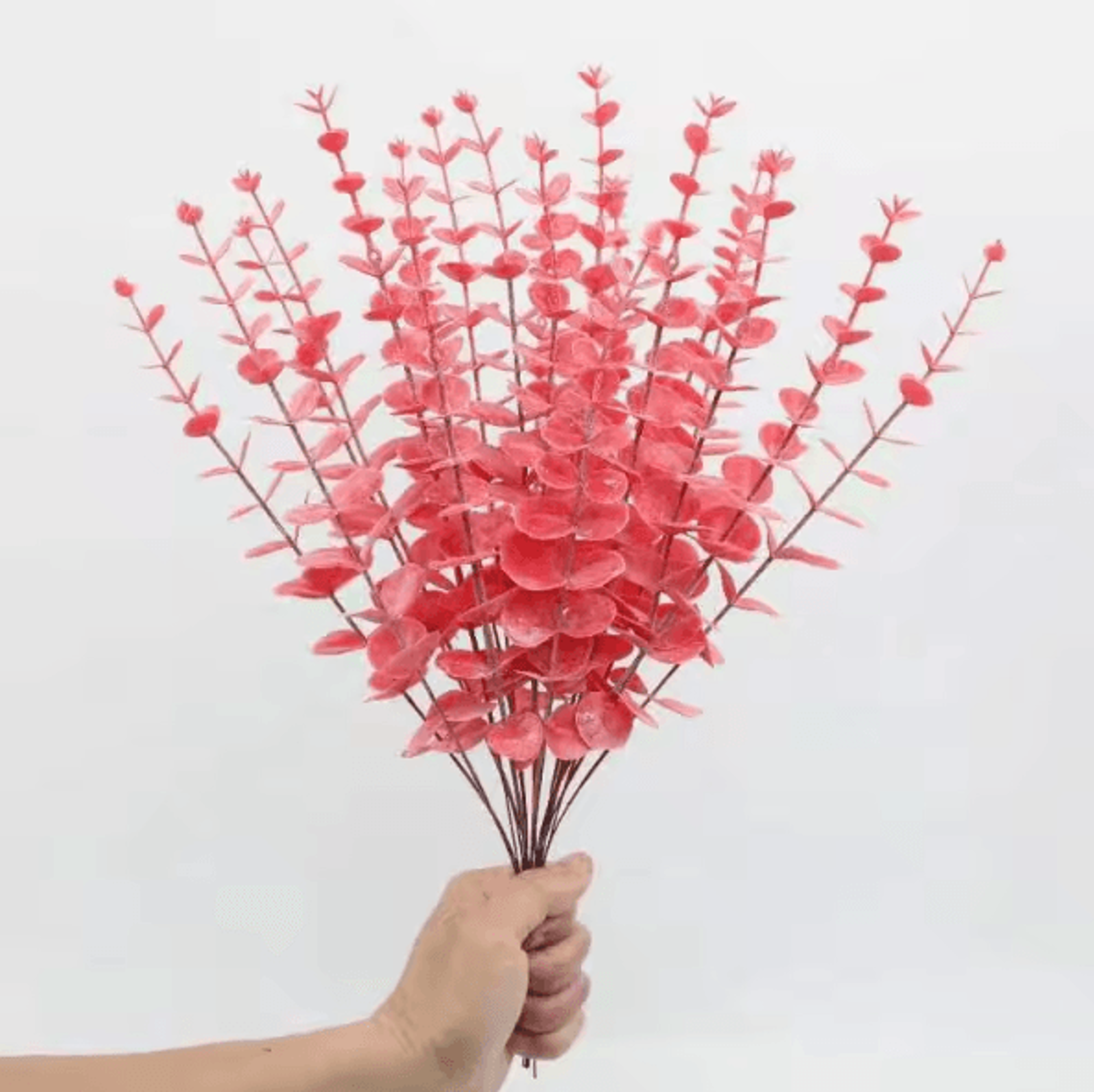 10100PCS Artificial Eucalyptus Leaves  Bulk Greenery For DIY Crafts Wedding  Home Decor 4