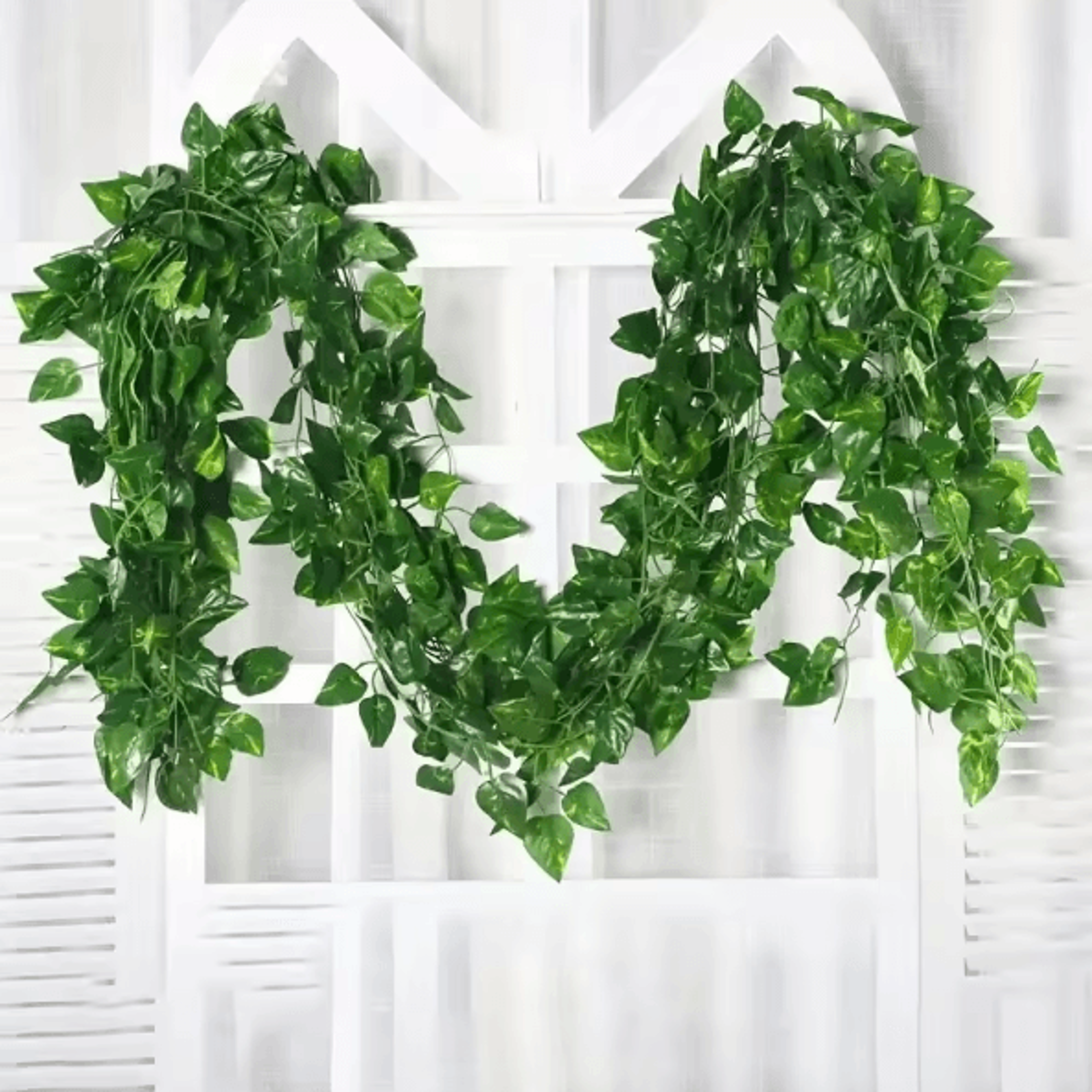 10PCS Artificial Ivy Leaf Garland  Hanging Greenery Vines For Home  Event Decor 5