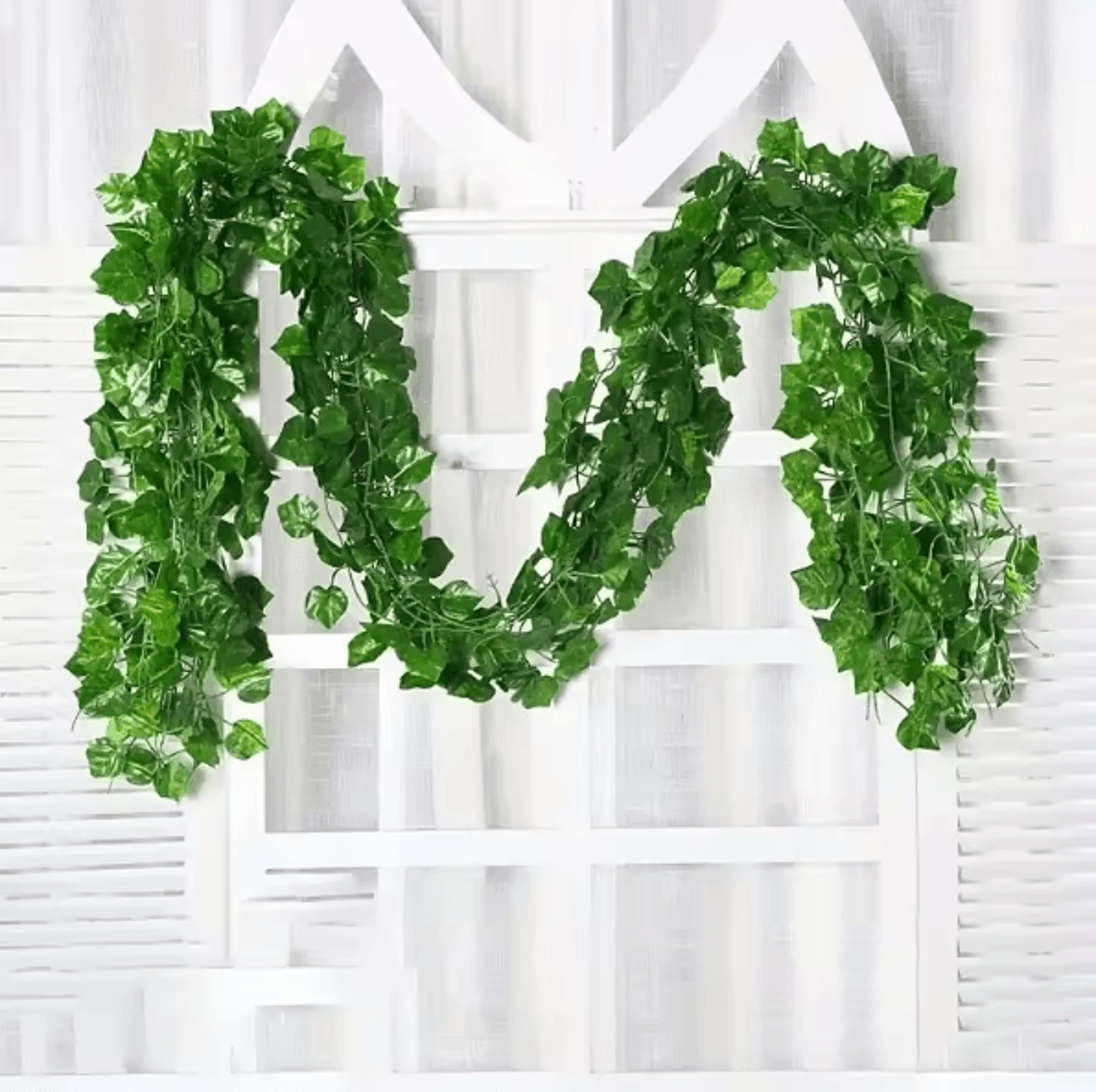 10PCS Artificial Ivy Leaf Garland  Hanging Greenery Vines For Home  Event Decor 6