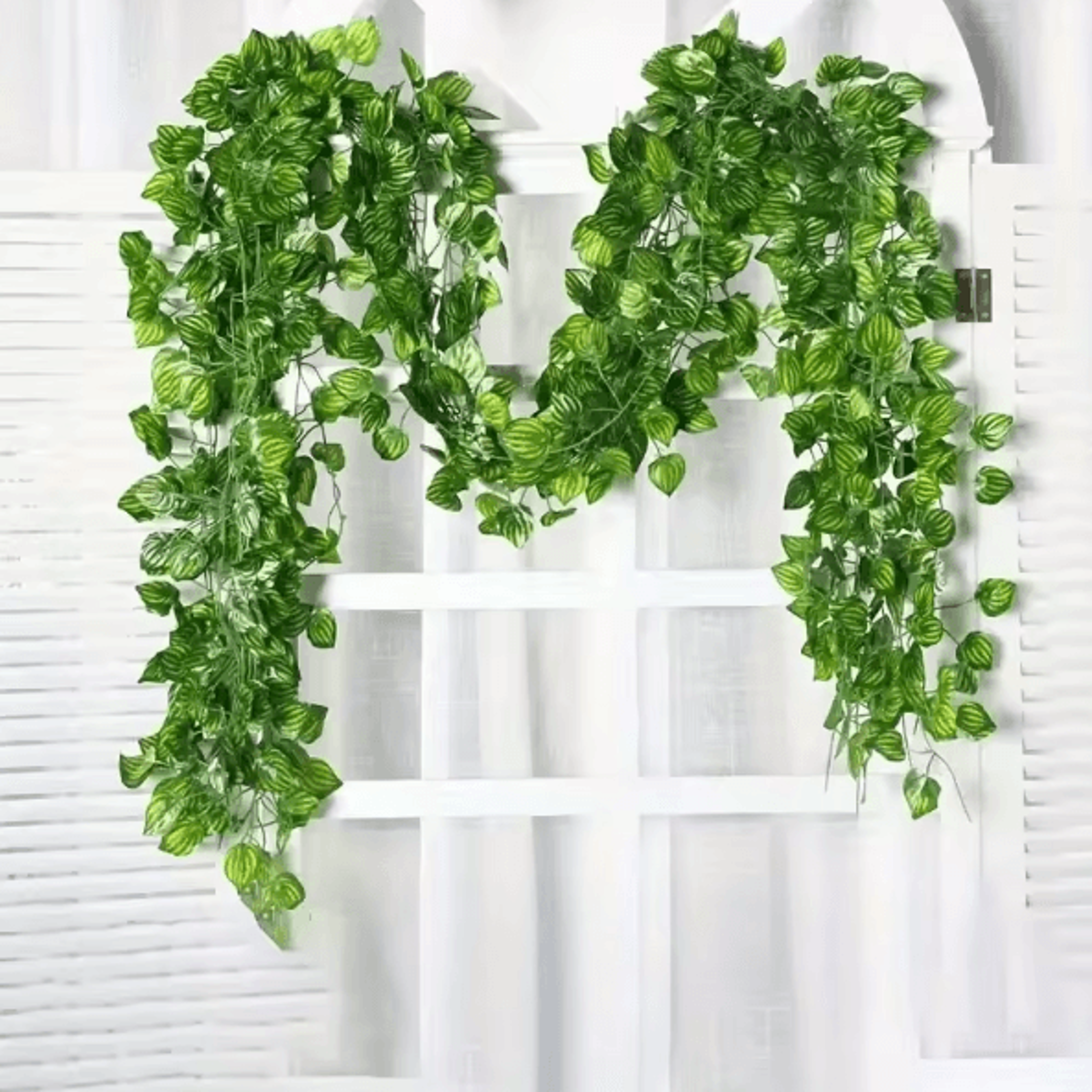 10PCS Artificial Ivy Leaf Garland  Hanging Greenery Vines For Home  Event Decor 8