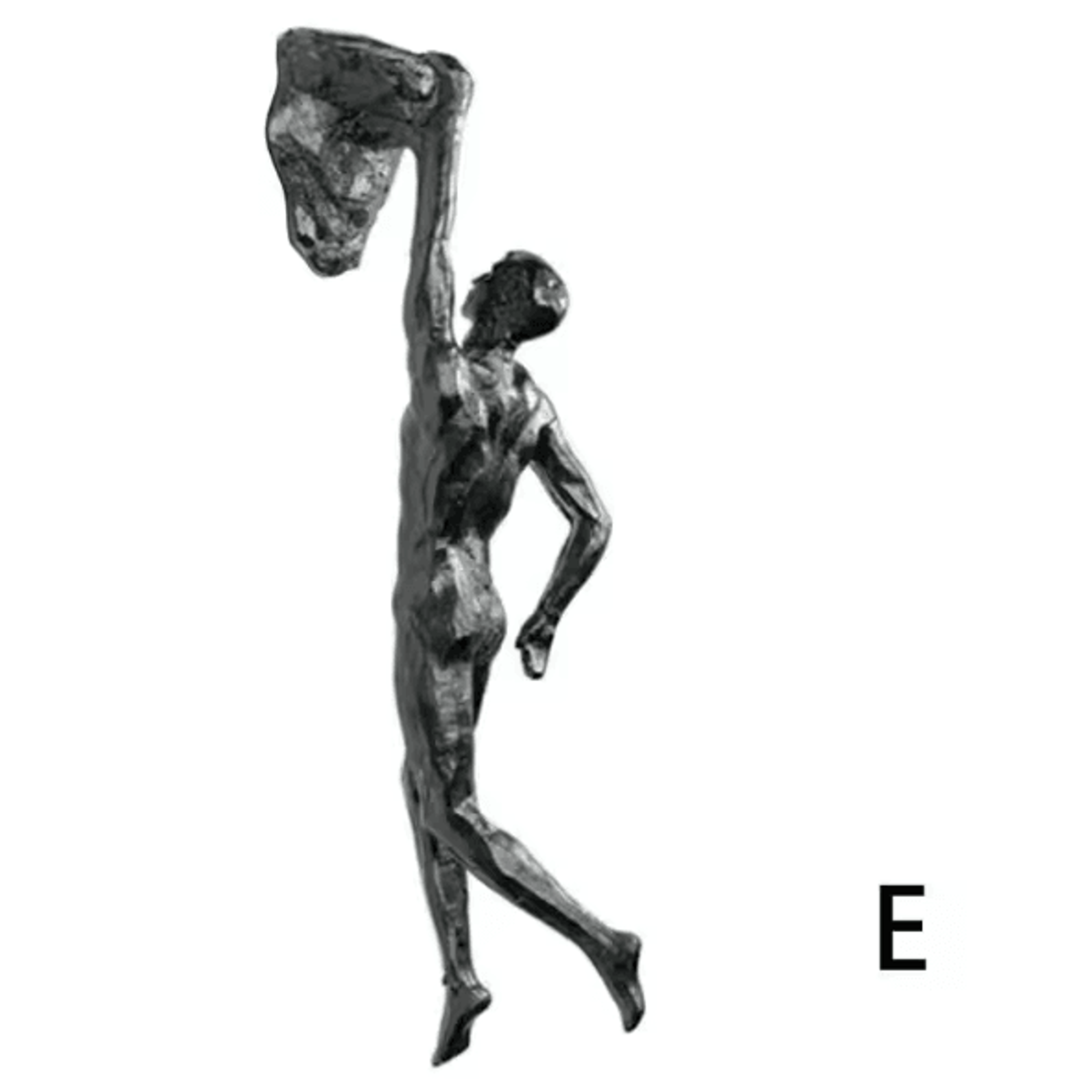 Modern Climbing Man Wall Sculpture  Creative Resin 3D Wall Art Decor 5