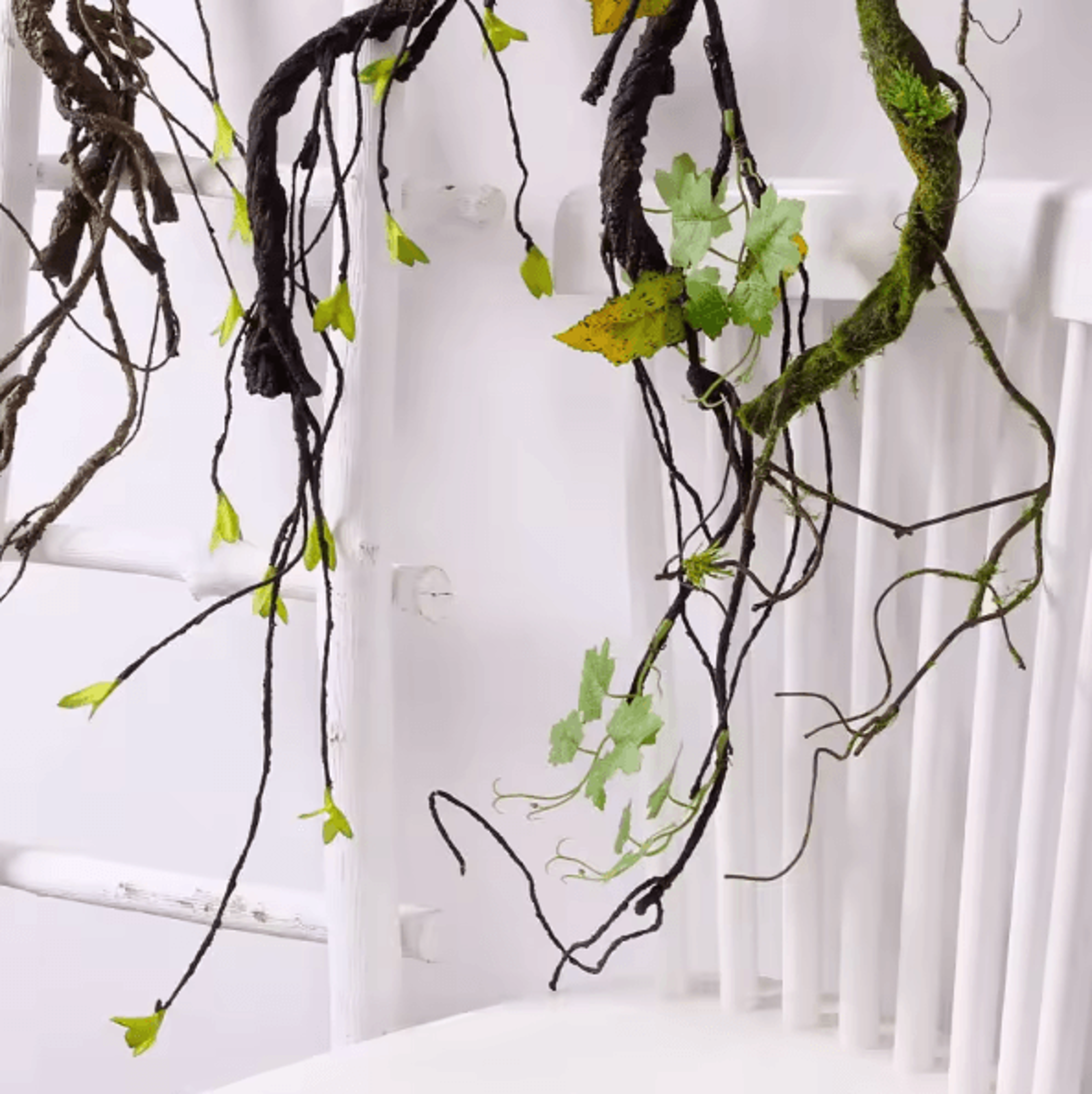 Artificial Rattan Vine Branches  Hanging Rustic Wall Decor For Weddings  Home Styling 1
