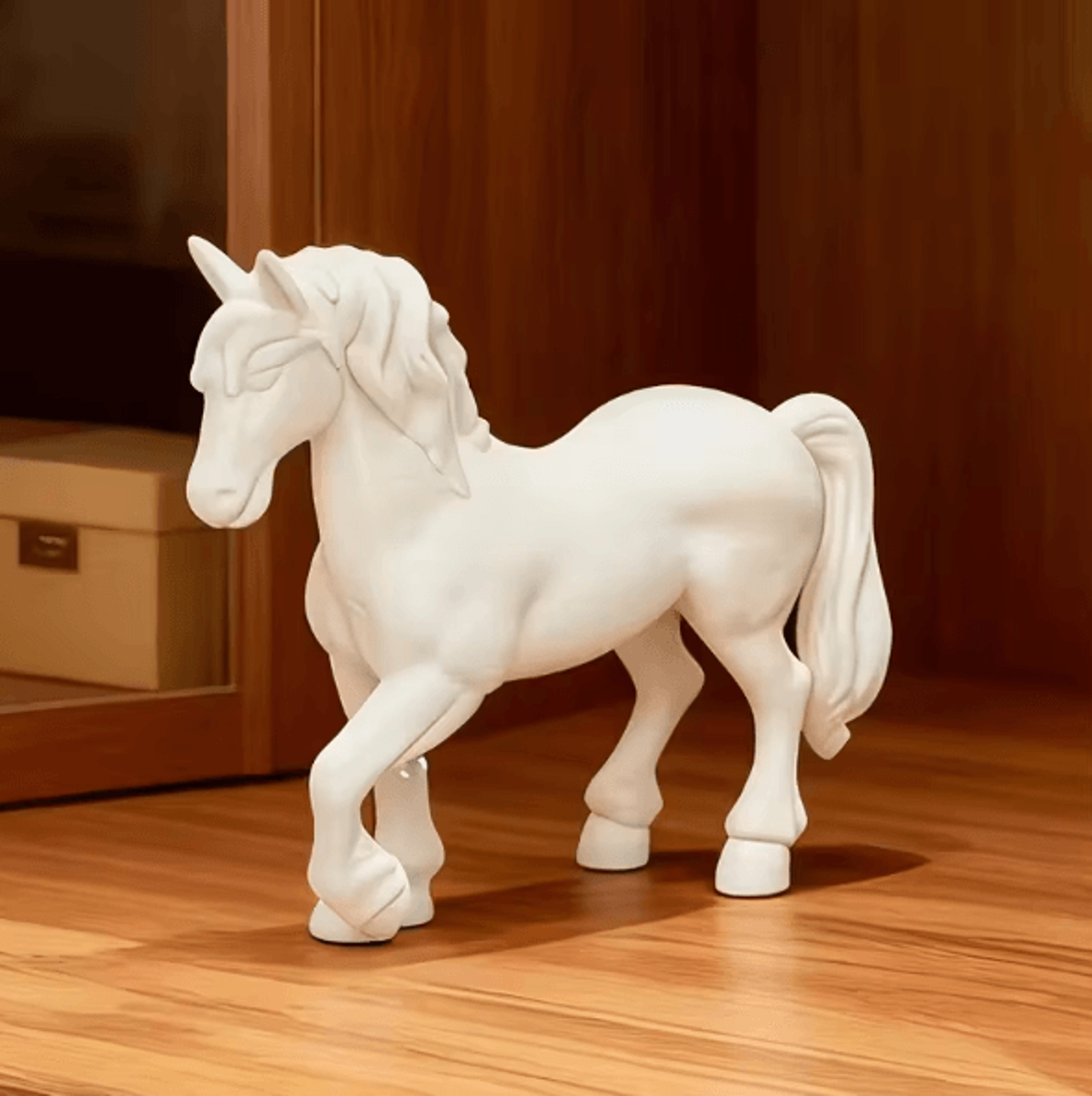 Mini Horse Table Decoration For Office Desk Living Room And Wine Cabinet Decor 0