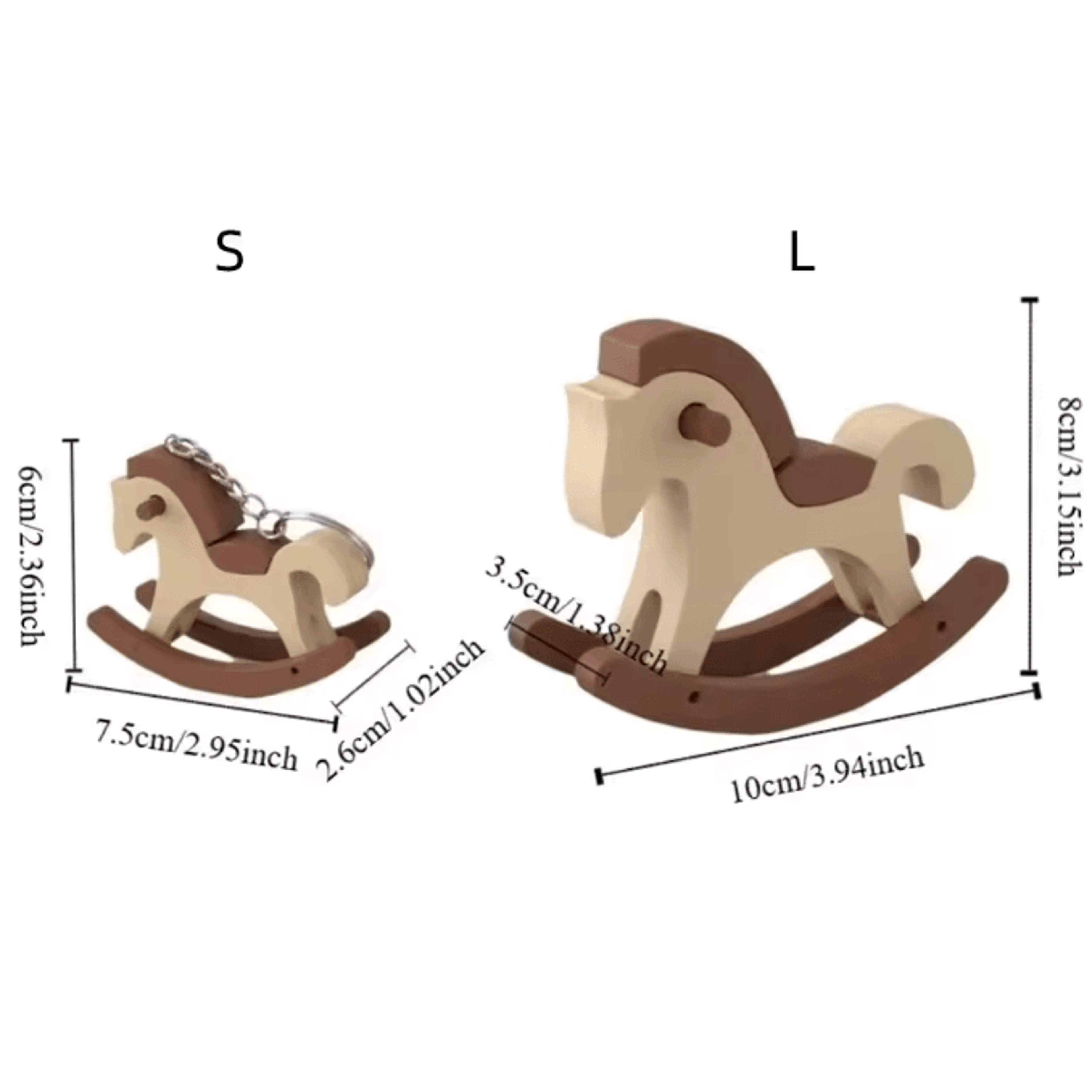 Chinese Style 3D Printed Swinging Pony Ornament For Desktop And Home Decor 3