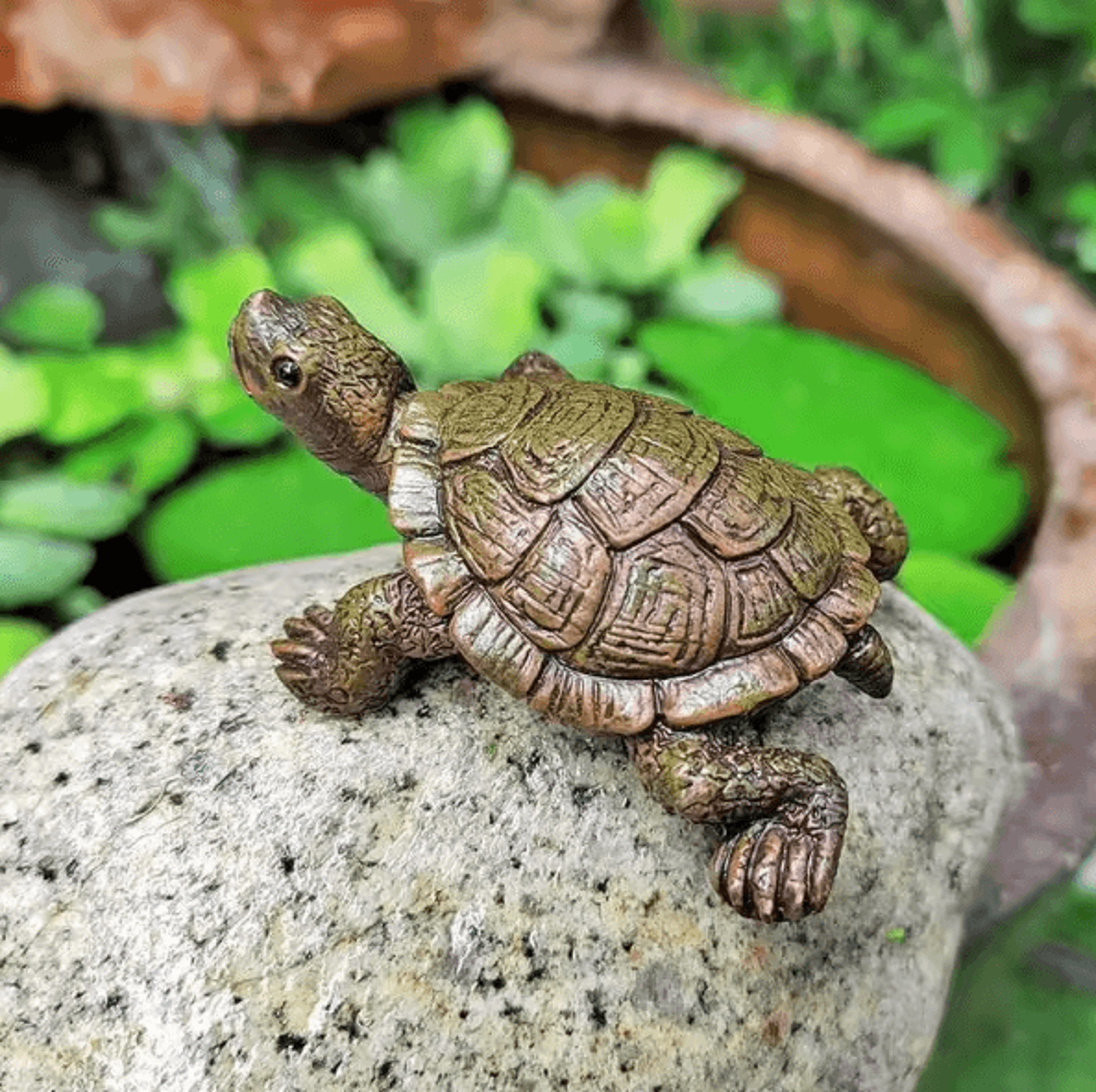Charming Mini Turtle Statue For Aquarium Fairy Garden And Home Decor 1