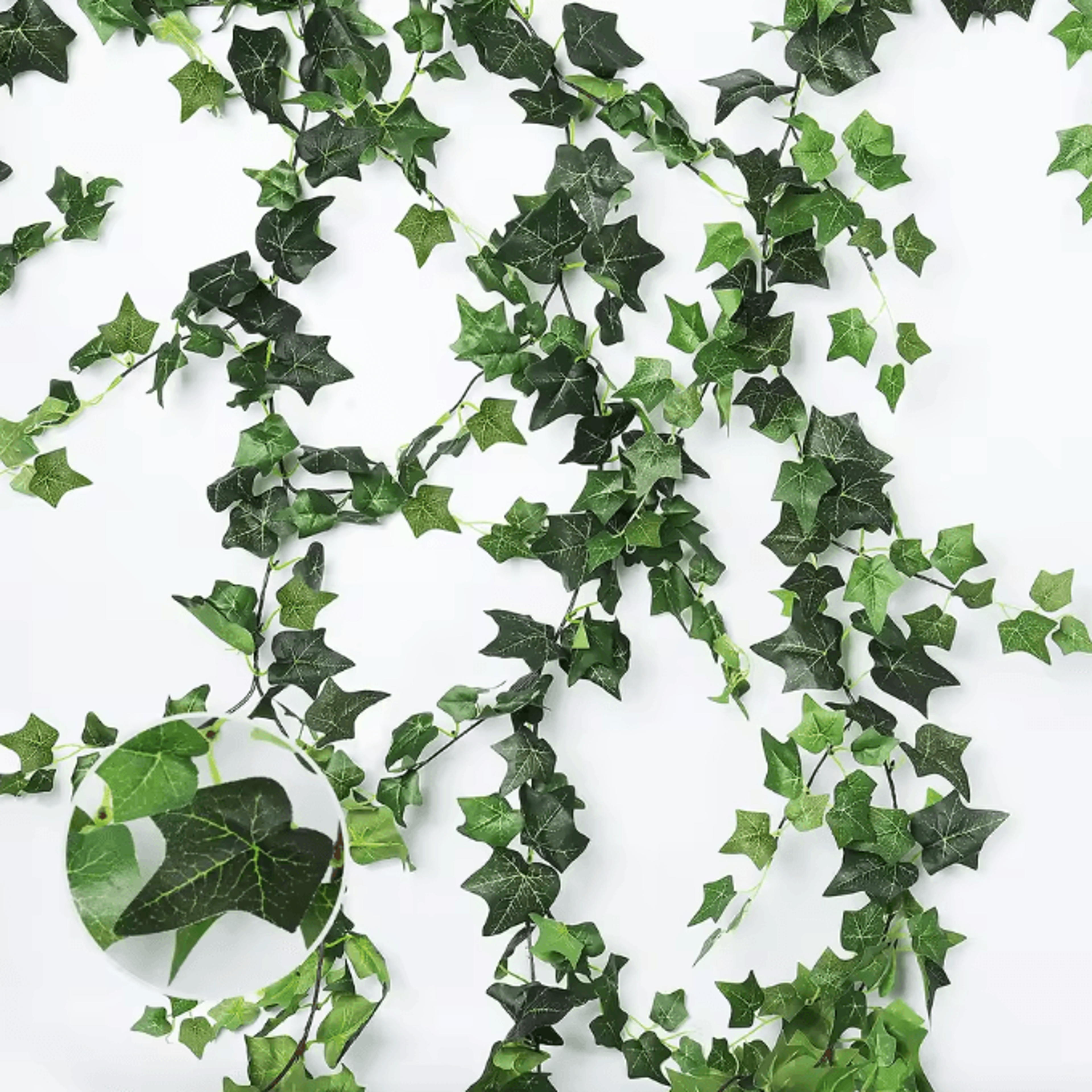 Artificial Ivy Garland Hanging Greenery For Indoor Outdoor Wall And Wedding Decor 0