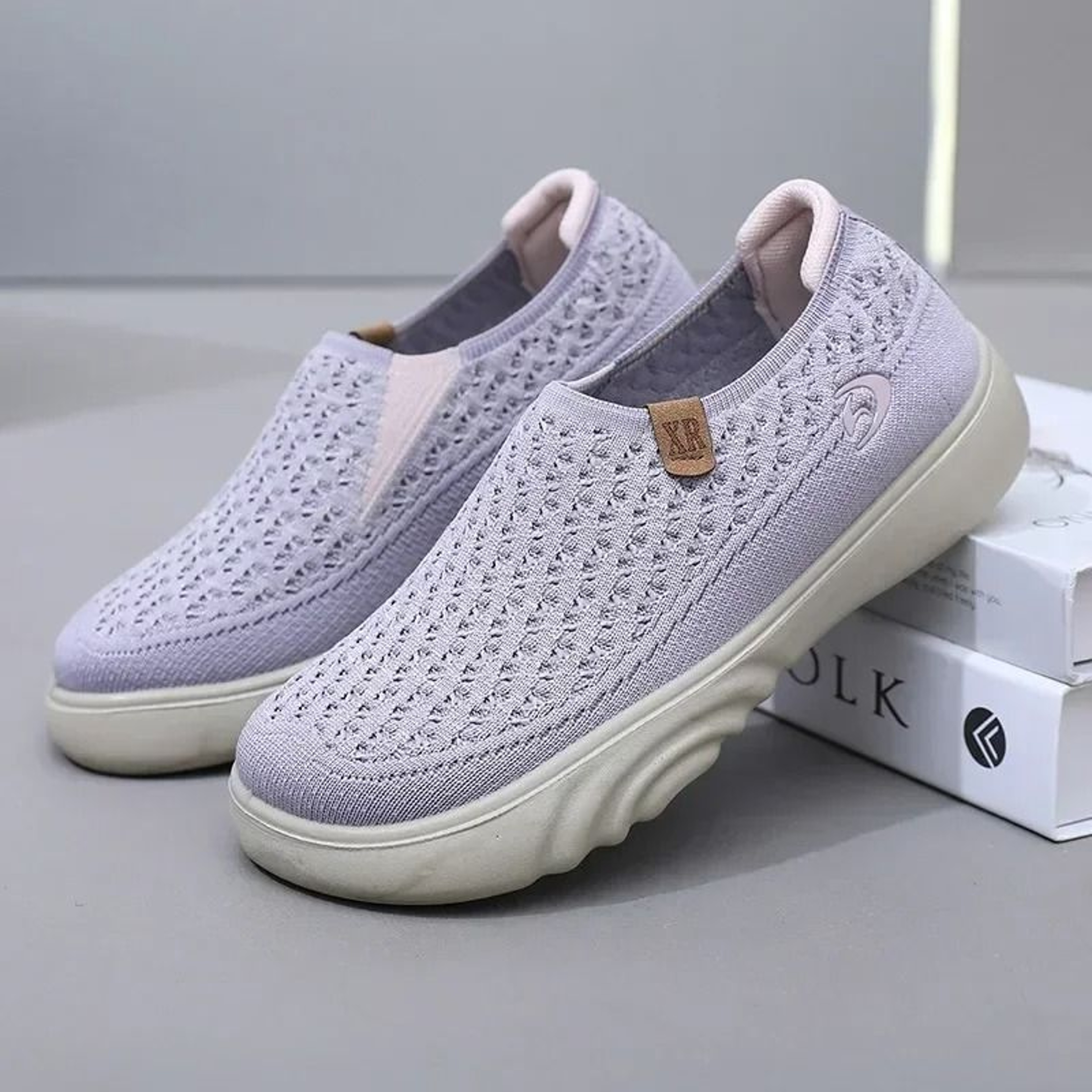 Womens Lightweight Slip On Walking Shoes 4