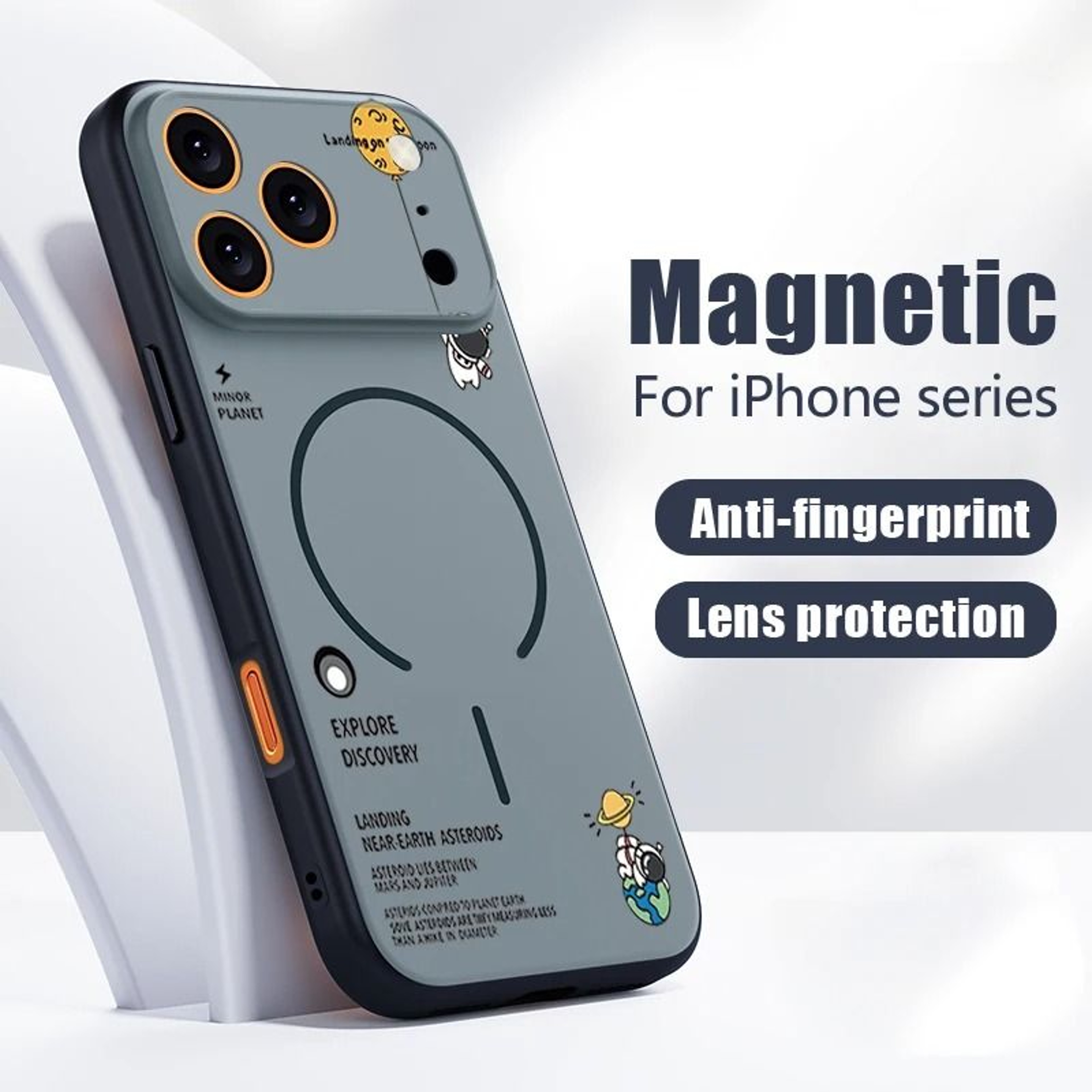 Astronaut Magnetic Phone Case For IPhone 0