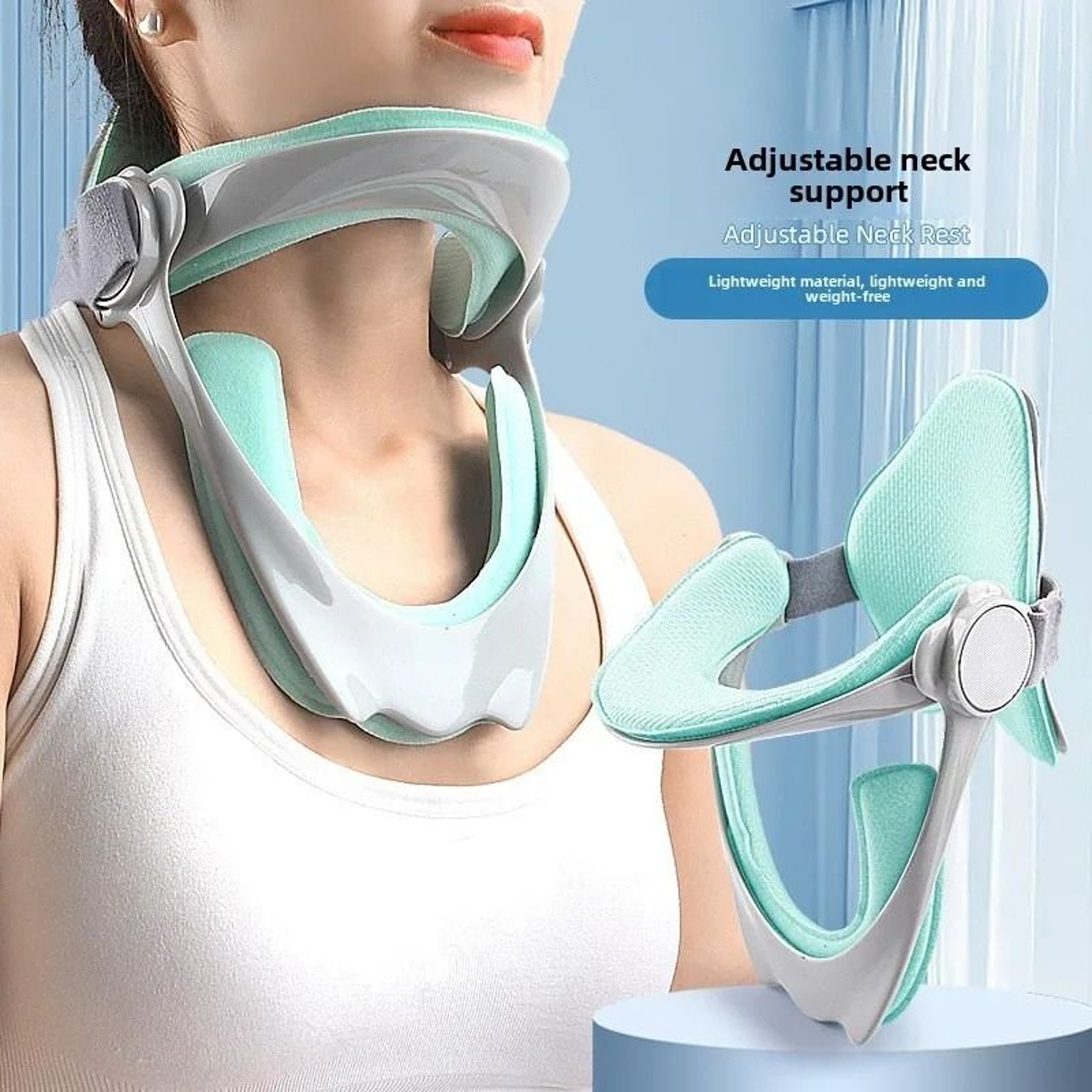 Adjustable Cervical Neck Support And Posture Corrector 0