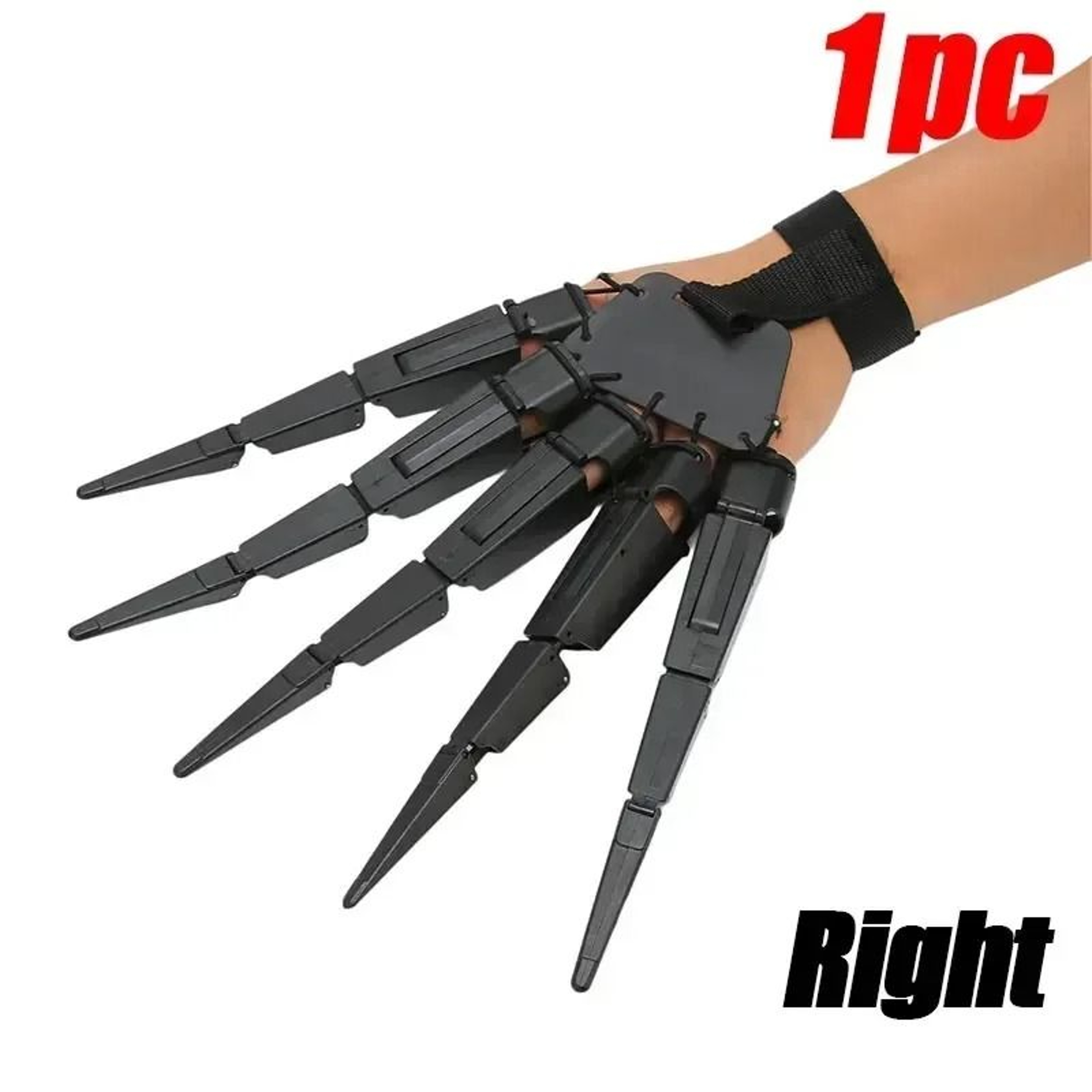 Articulated Skeleton Finger Costume Gloves 6