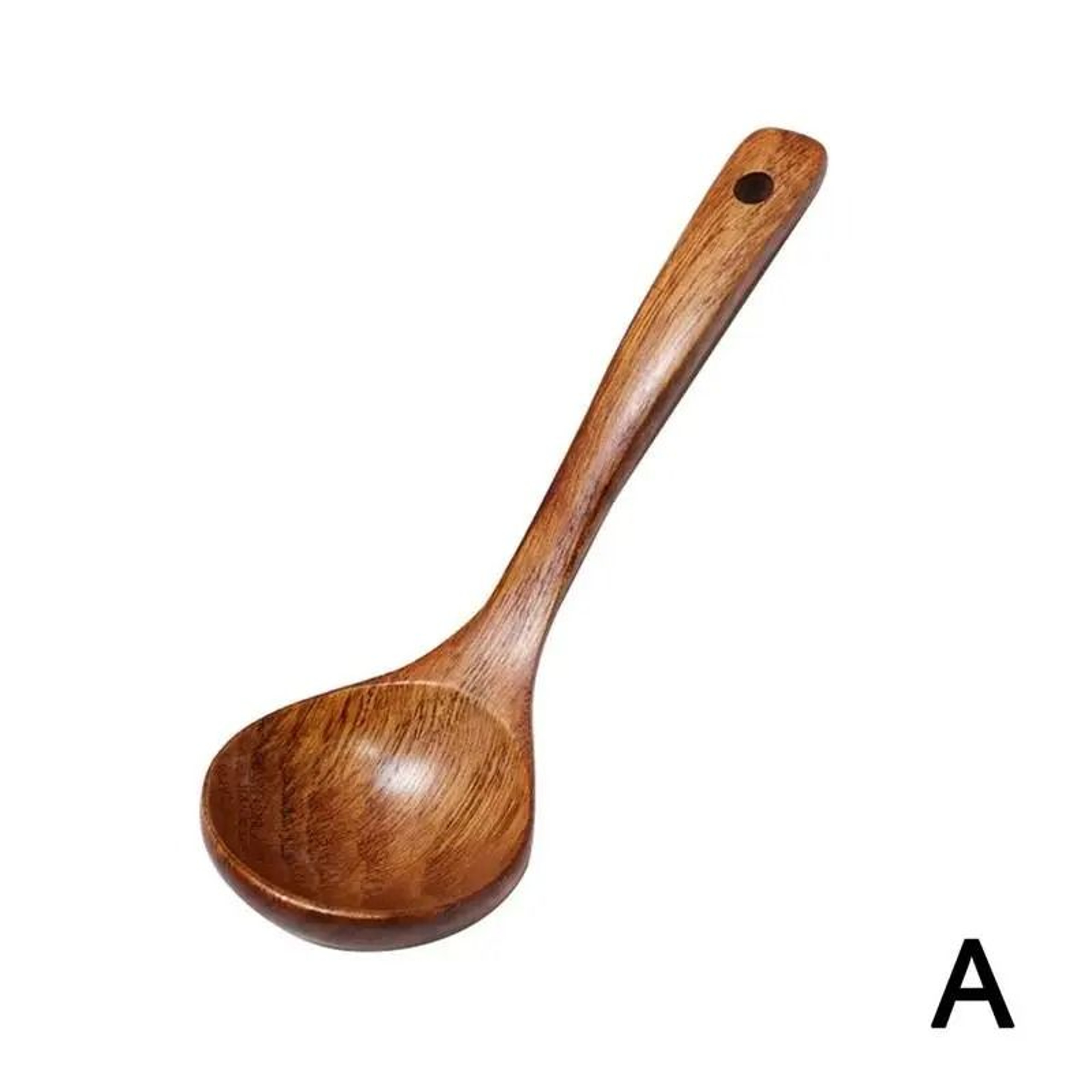 Handcrafted Long Wooden Cooking Spoon 7