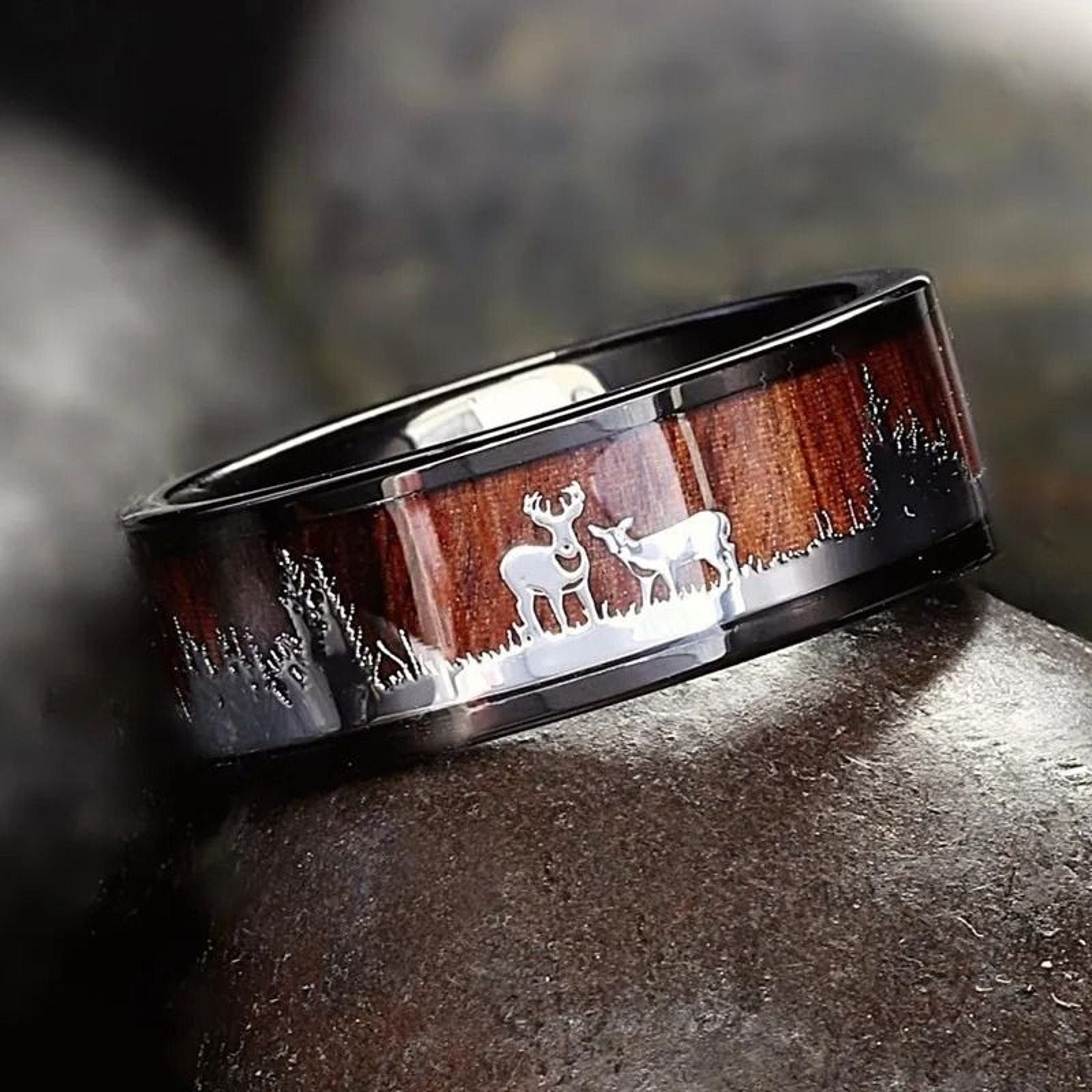 Why Choose Our Whiskey Barrel Wood Guitar String Wedding Band 13