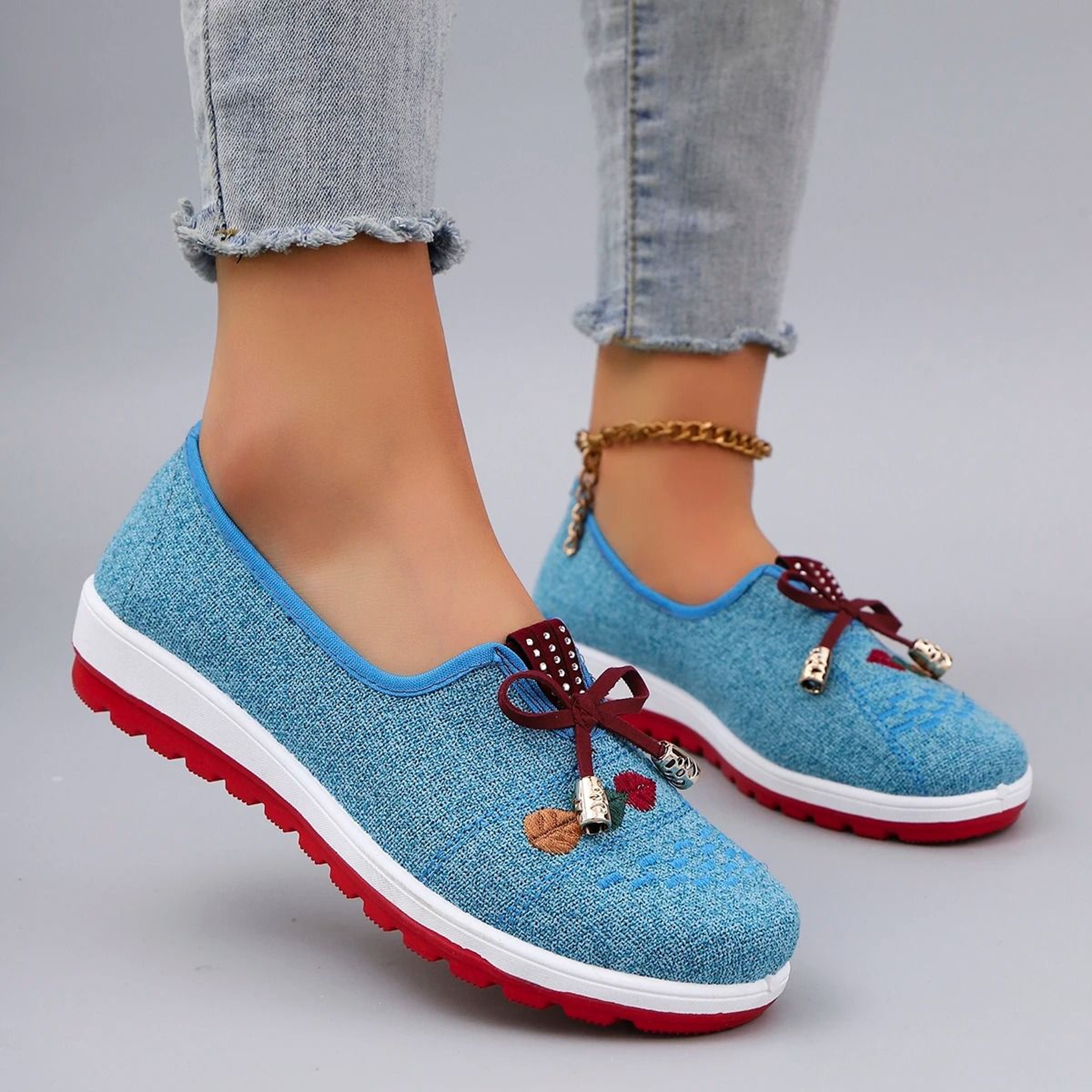 Womens Soft Sole Comfort Walking Shoes 3
