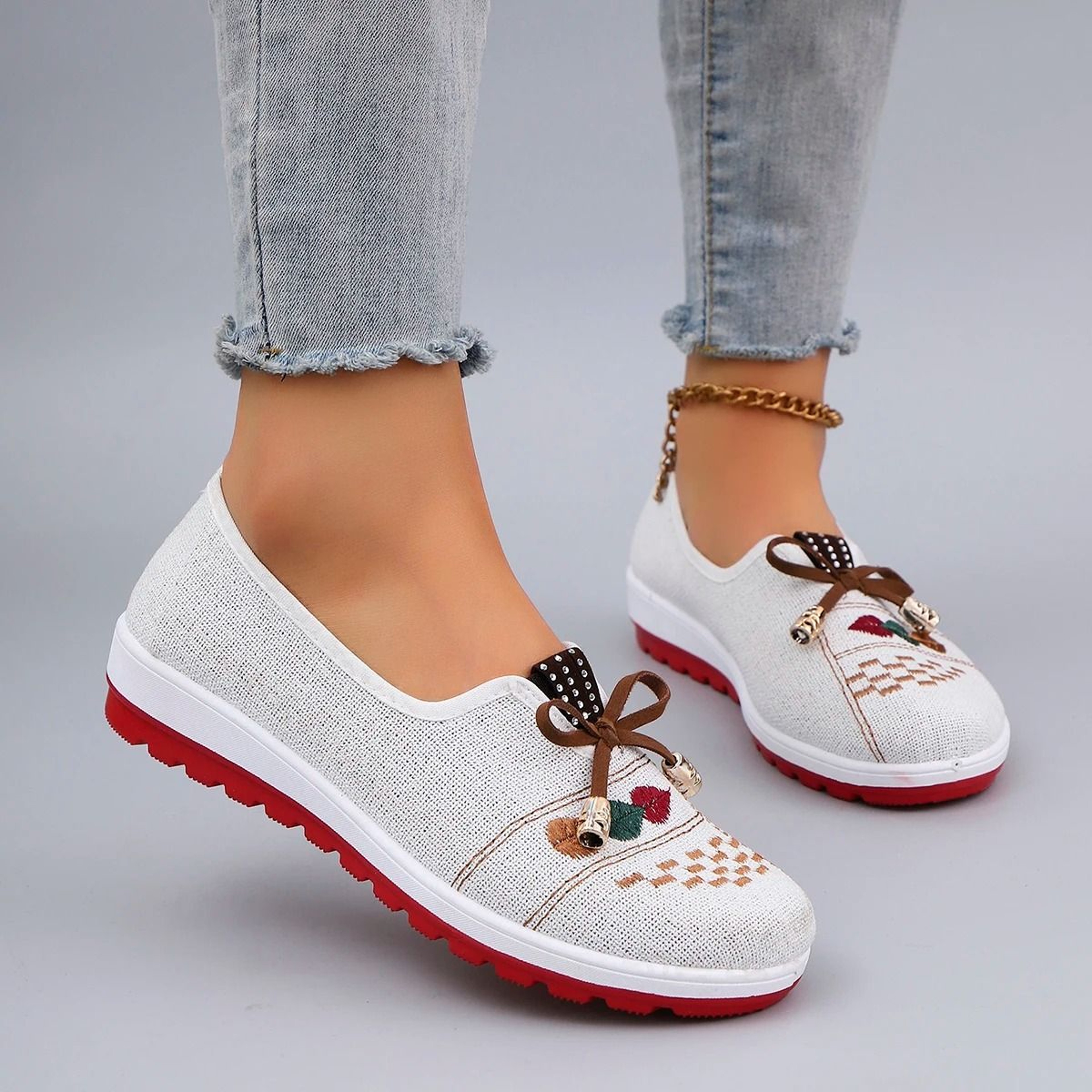 Womens Soft Sole Comfort Walking Shoes 7