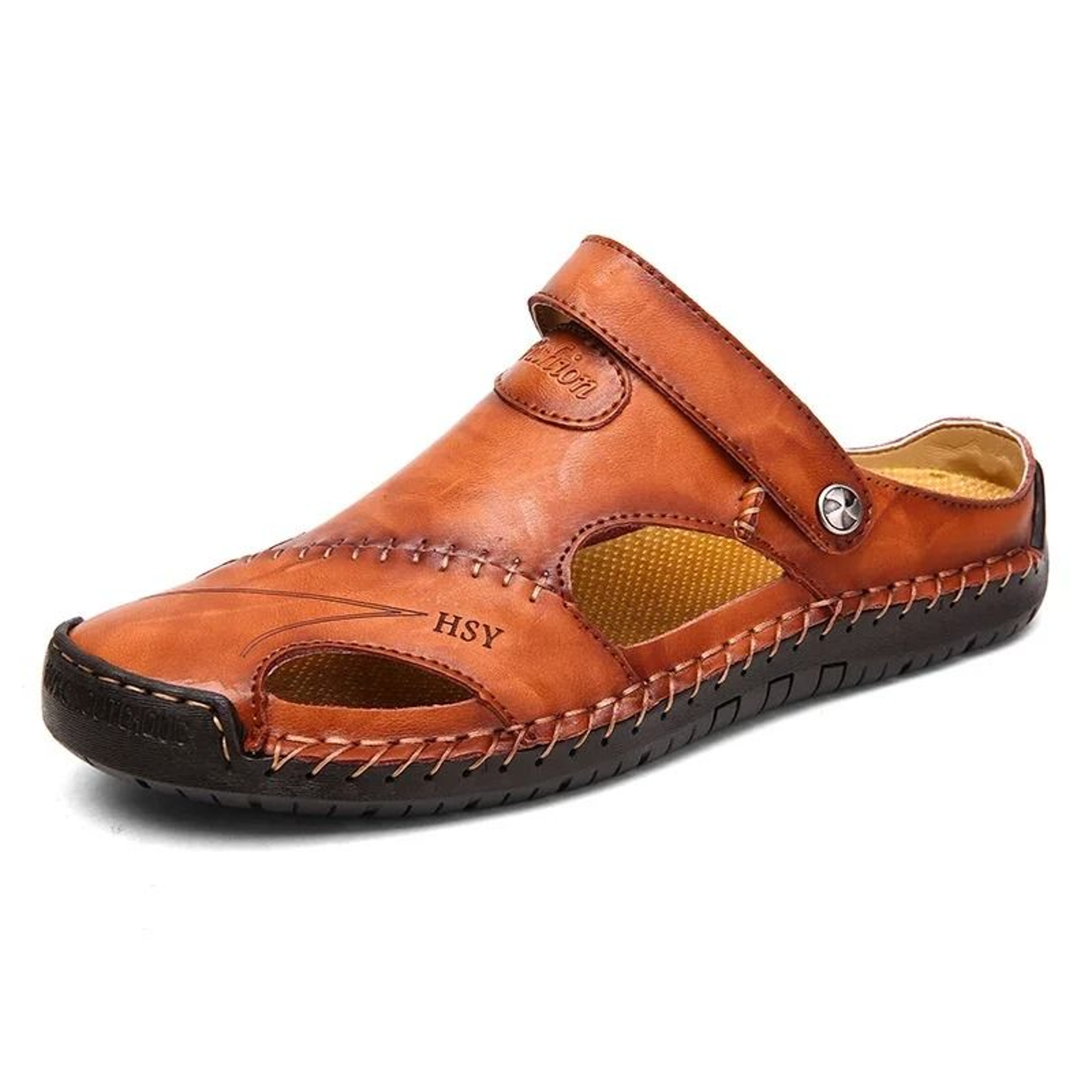 Mens Genuine Leather Outdoor Sandals 7