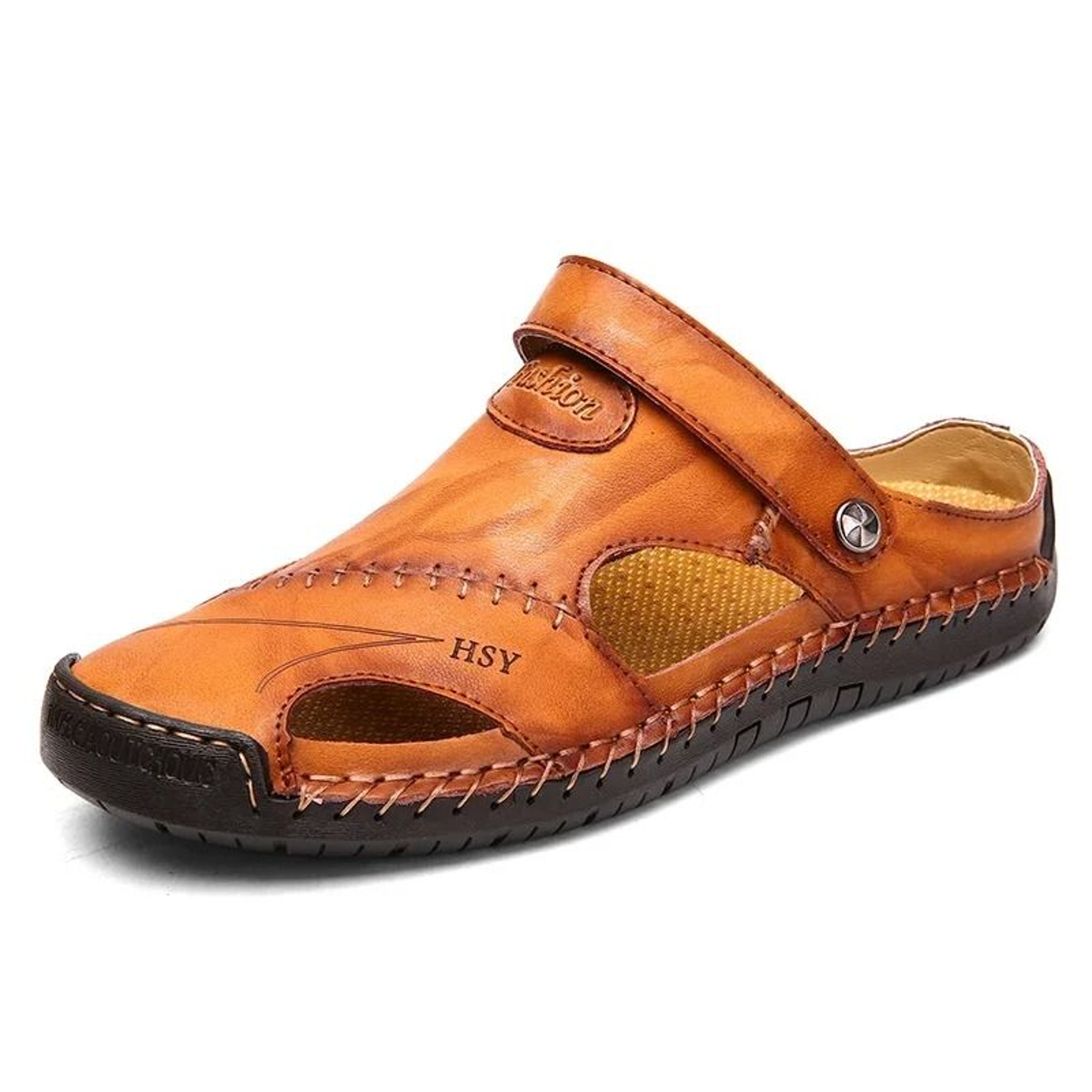 Mens Genuine Leather Outdoor Sandals 8