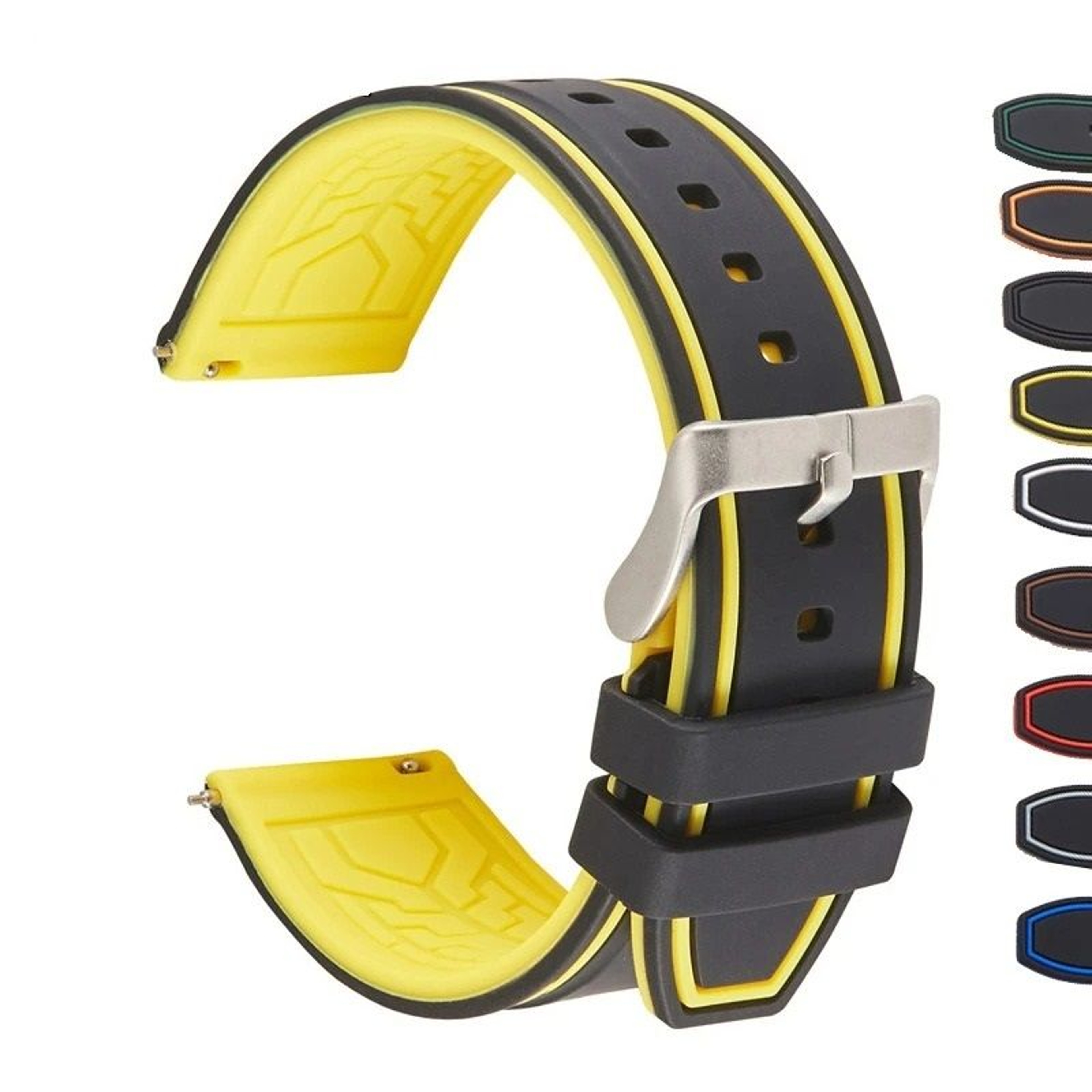 Premium Silicone Quick Release Watch Band 7