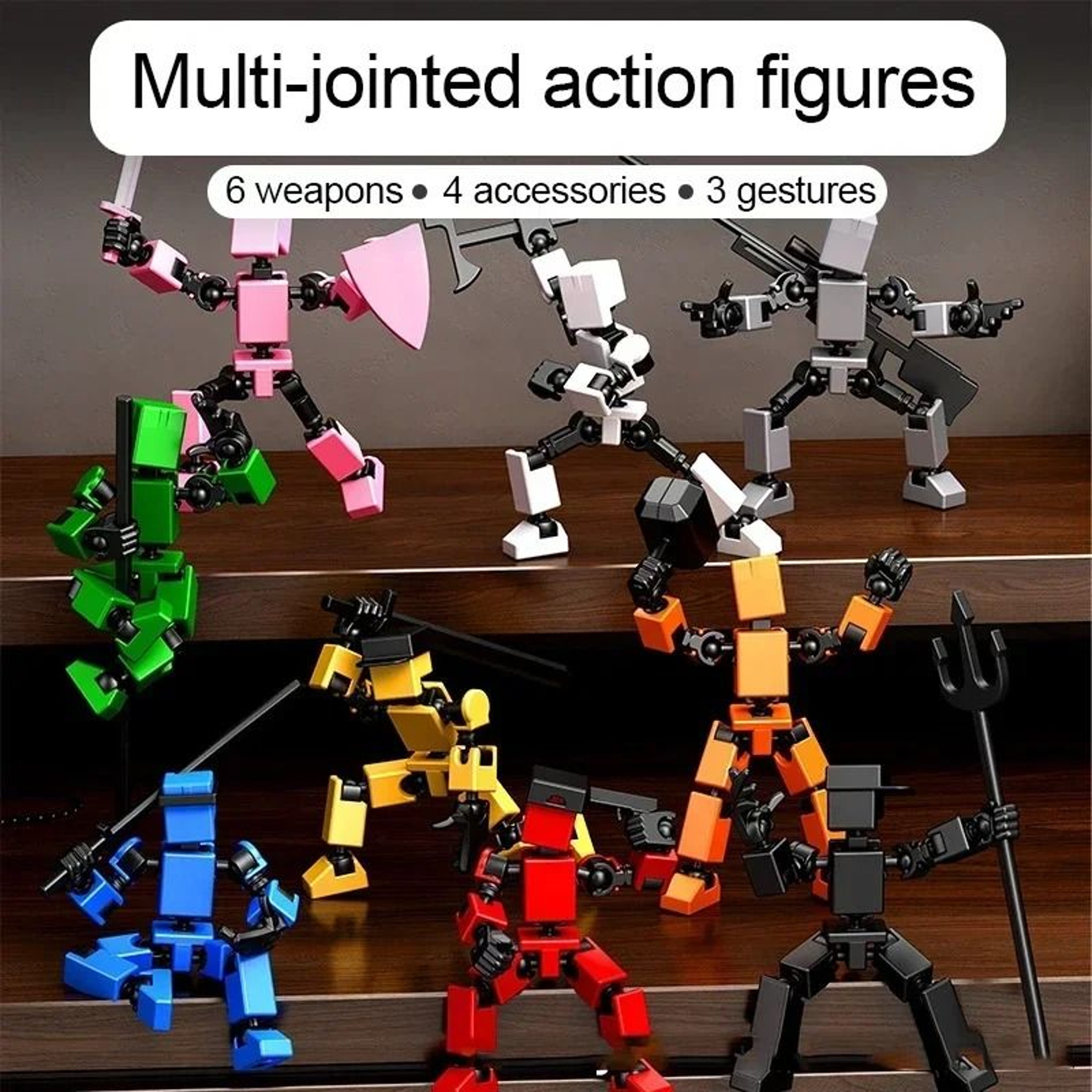 Articulated Shapeshift Robot Action Figure 1