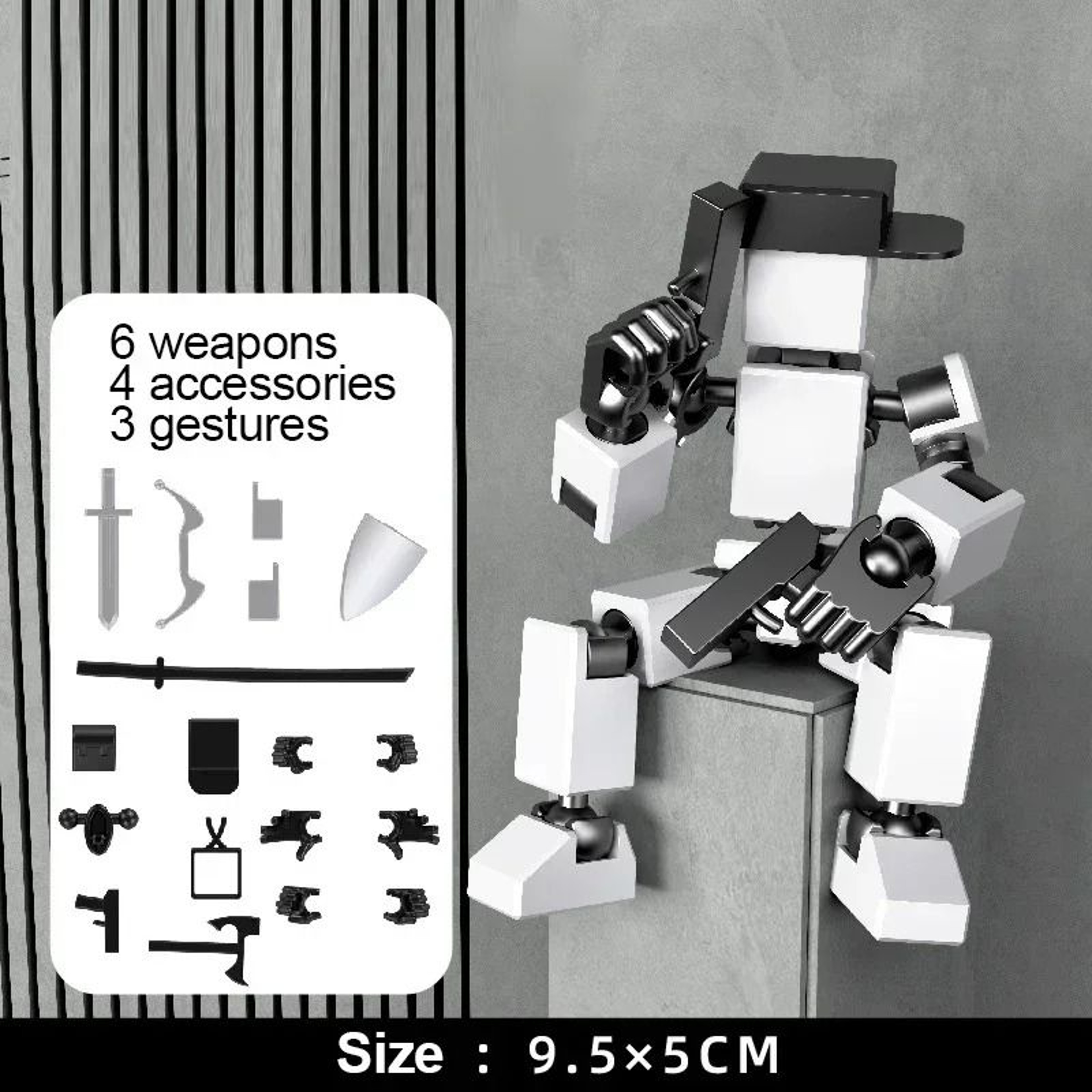 Articulated Shapeshift Robot Action Figure 8